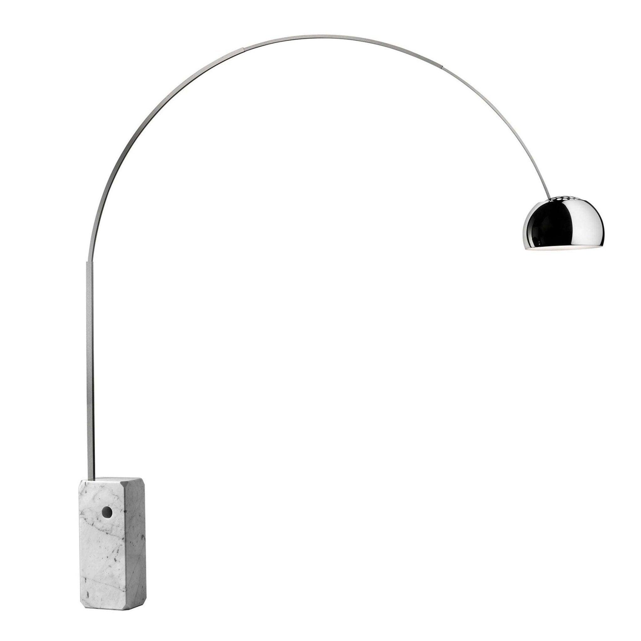 Lampa podłogowa ARCO LED marmur Flos Eye on Design