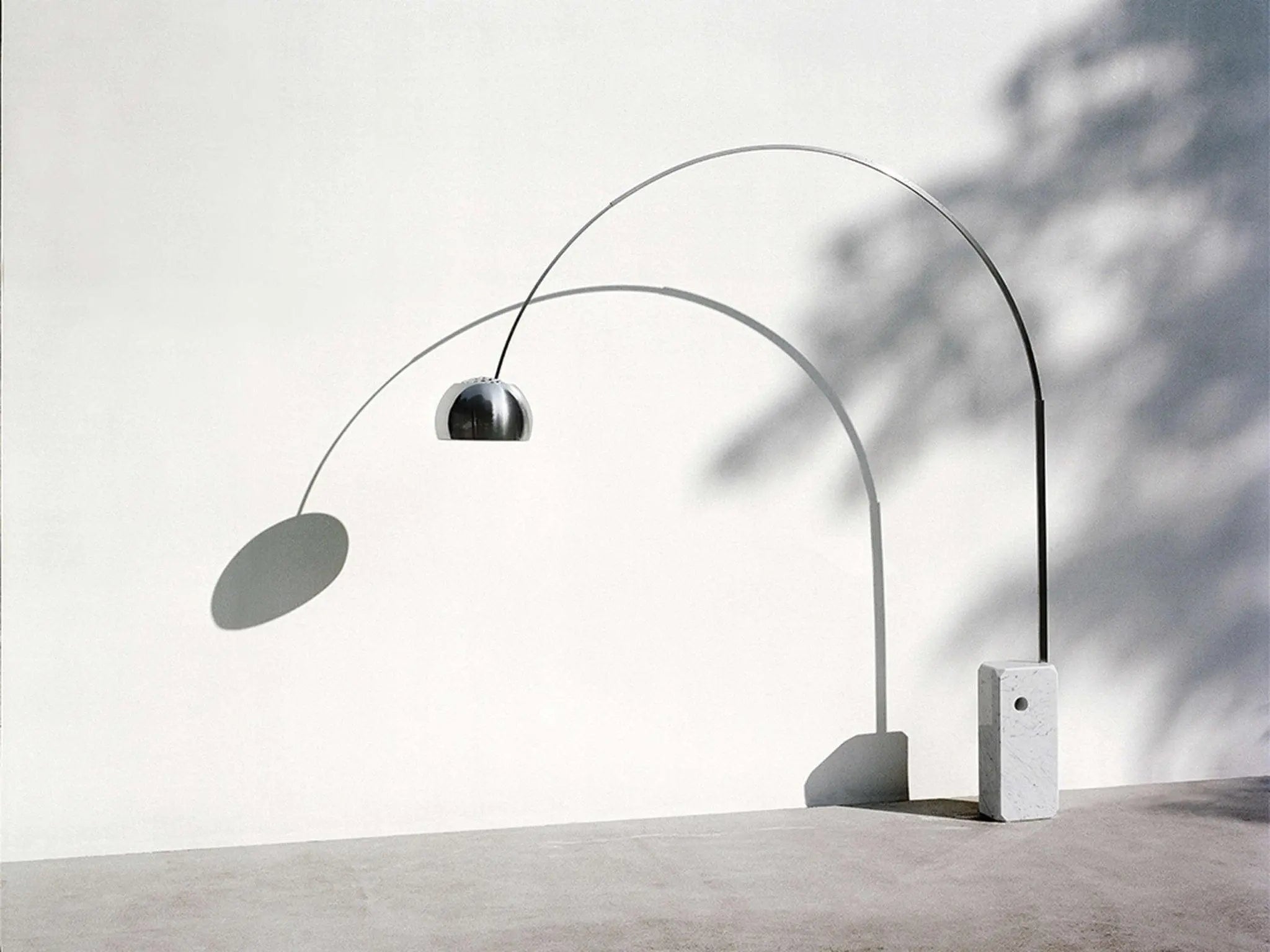 Lampa podłogowa ARCO LED marmur – Flos