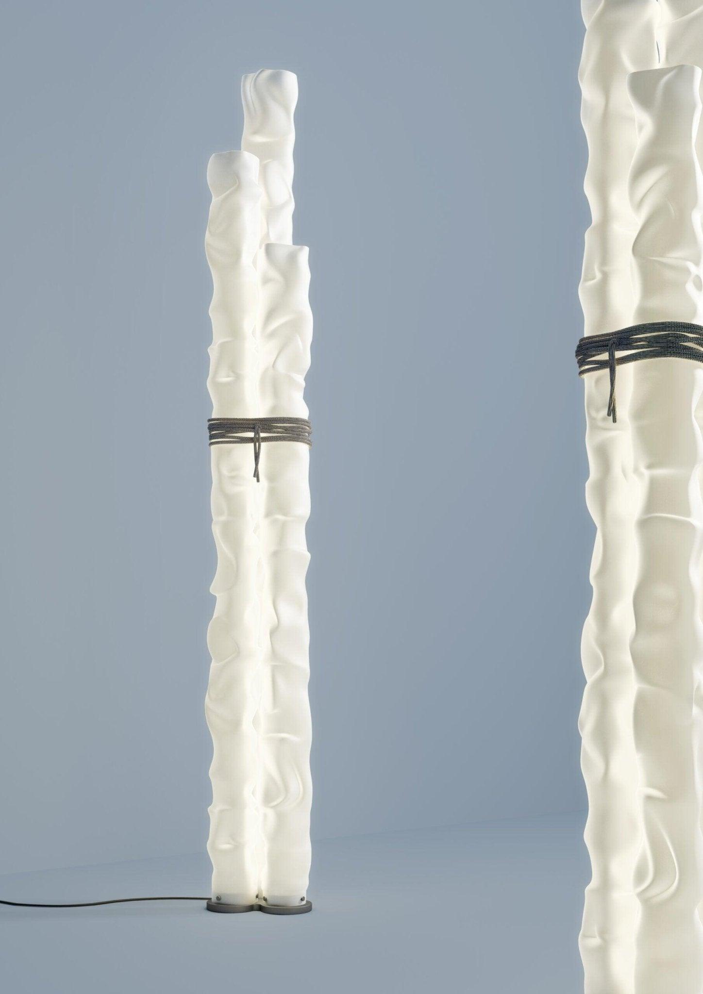 Lampa podłogowa BAGGY TRIO biały Contardi Eye on Design