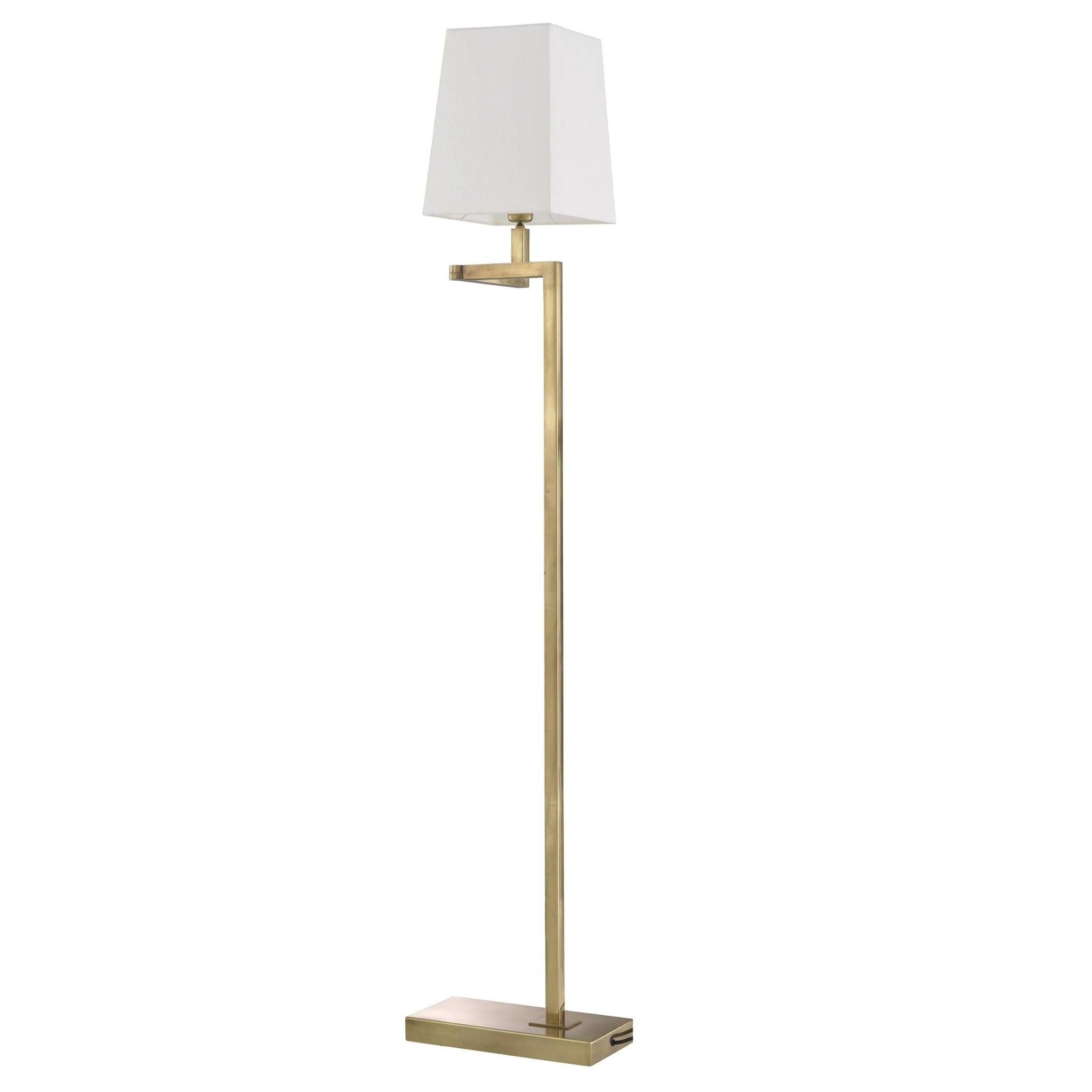 Lampa podłogowa CAMBELL mosiężny Eichholtz Eye on Design