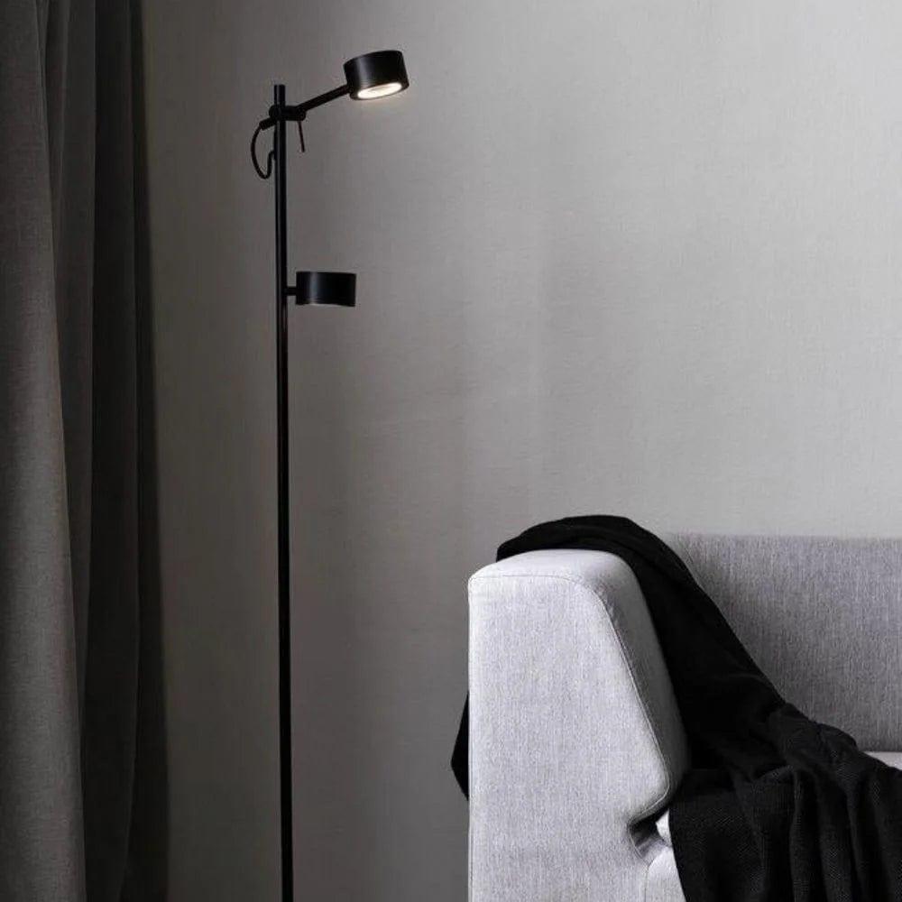 Lampa podłogowa CLYDE czarny Nordlux Eye on Design