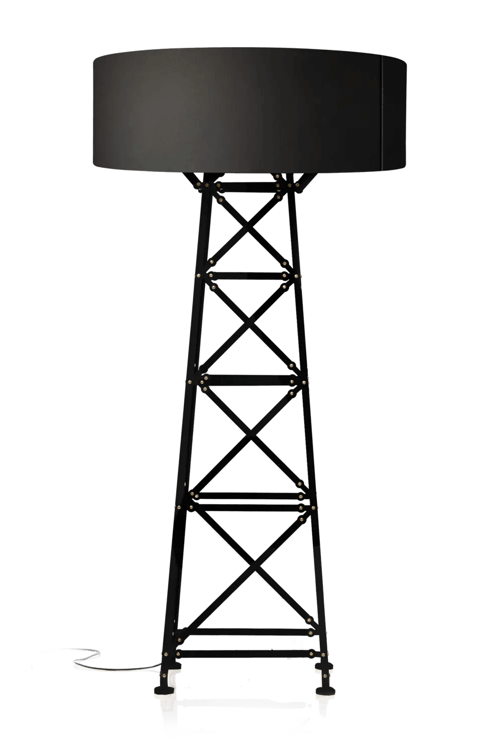 Lampa podłogowa CONSTRUCTION czarny Moooi Eye on Design