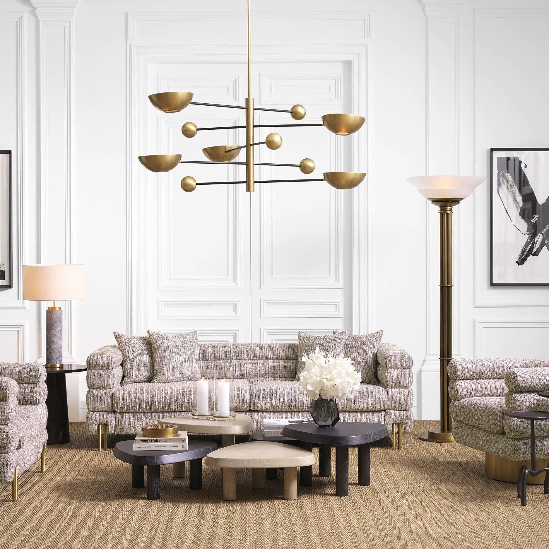 Lampa podłogowa FIGARO mosiężny Eichholtz Eye on Design