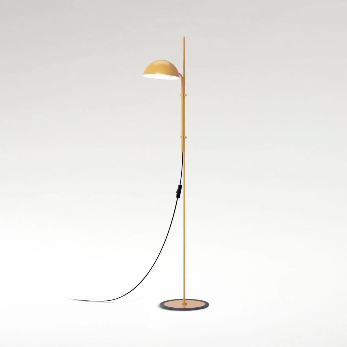 Lampa podłogowa FUNICULI musztardowy Marset Eye on Design