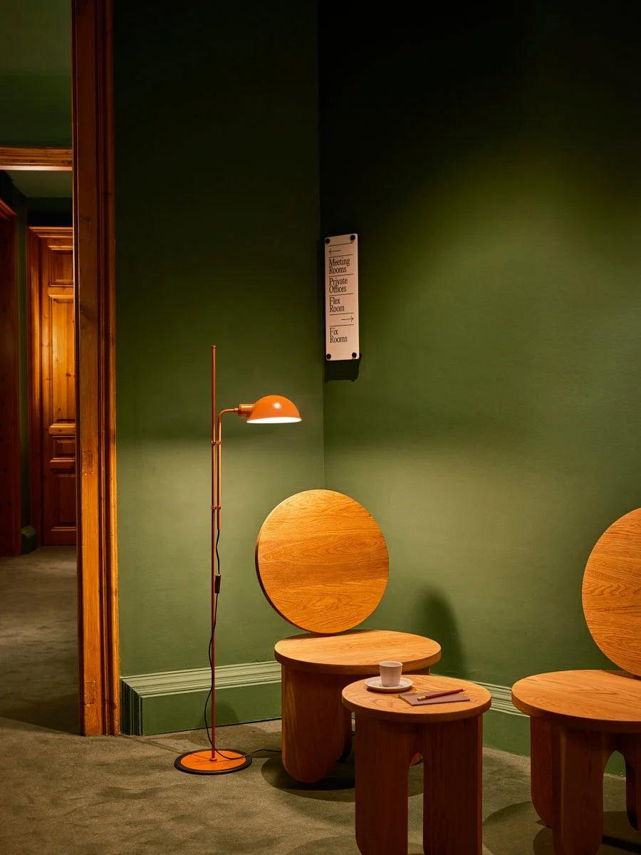 Lampa podłogowa FUNICULI terracotta Marset Eye on Design