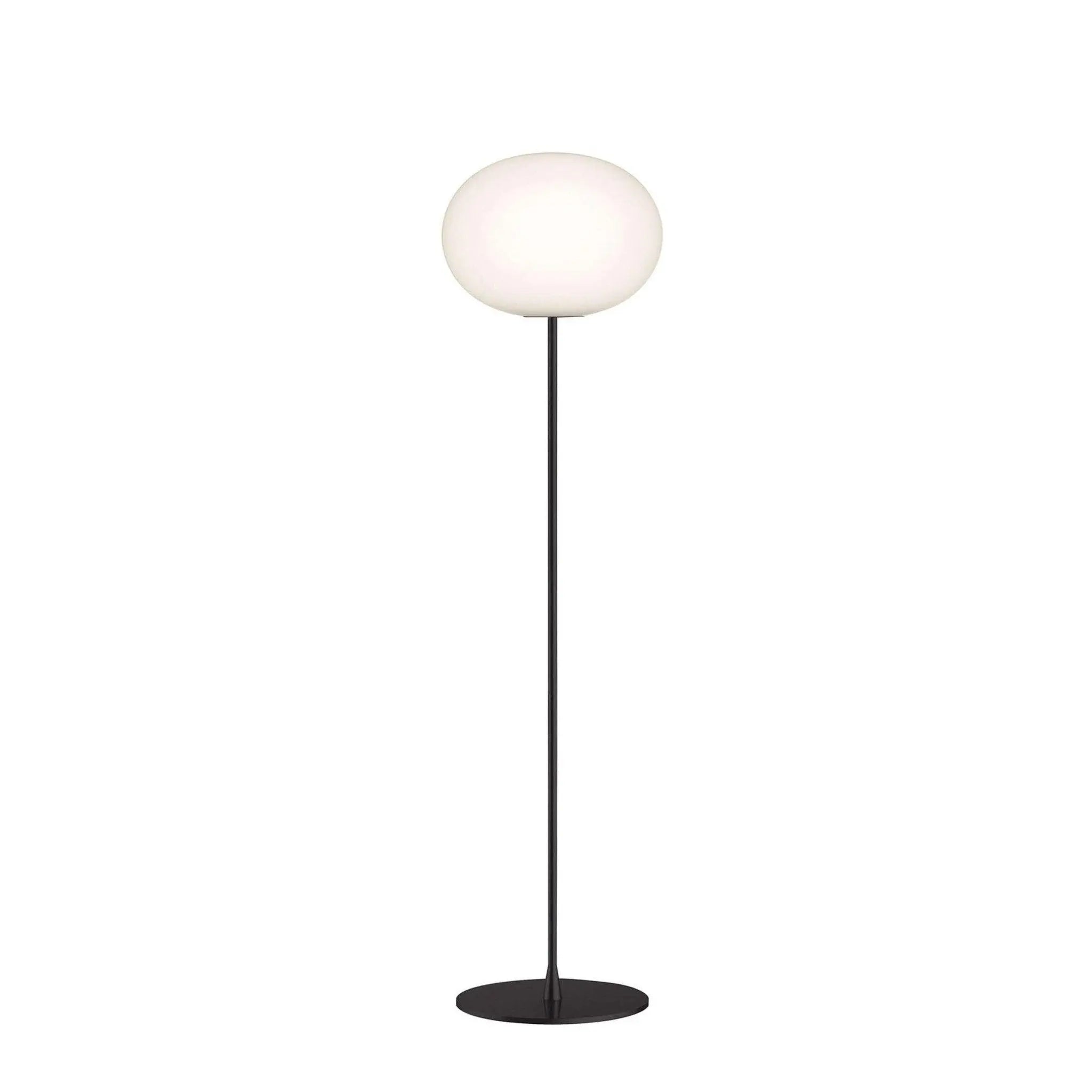 Lampa podłogowa GLO-BALL czarny matowy – Flos