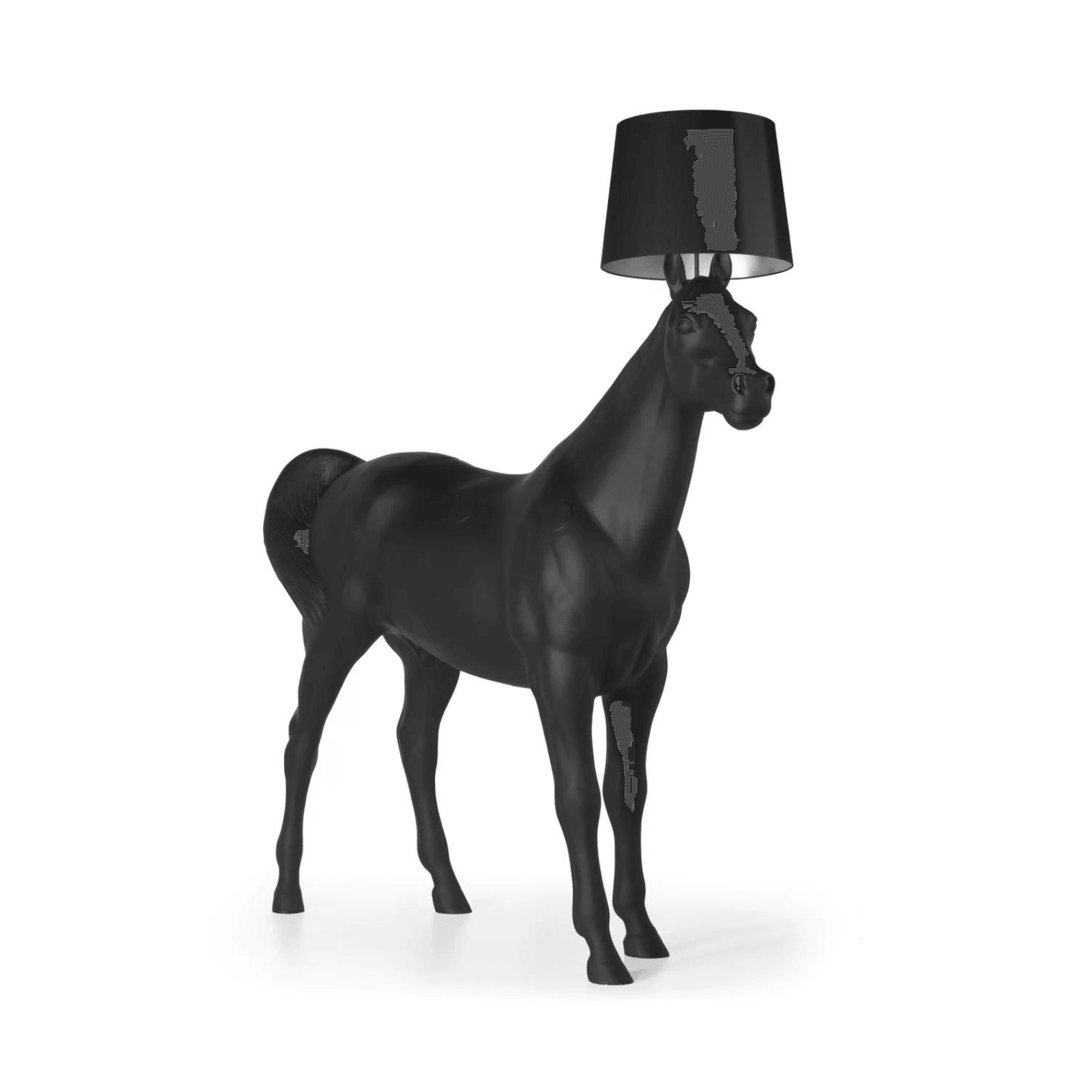 Lampa podłogowa HORSE czarny Moooi Eye on Design