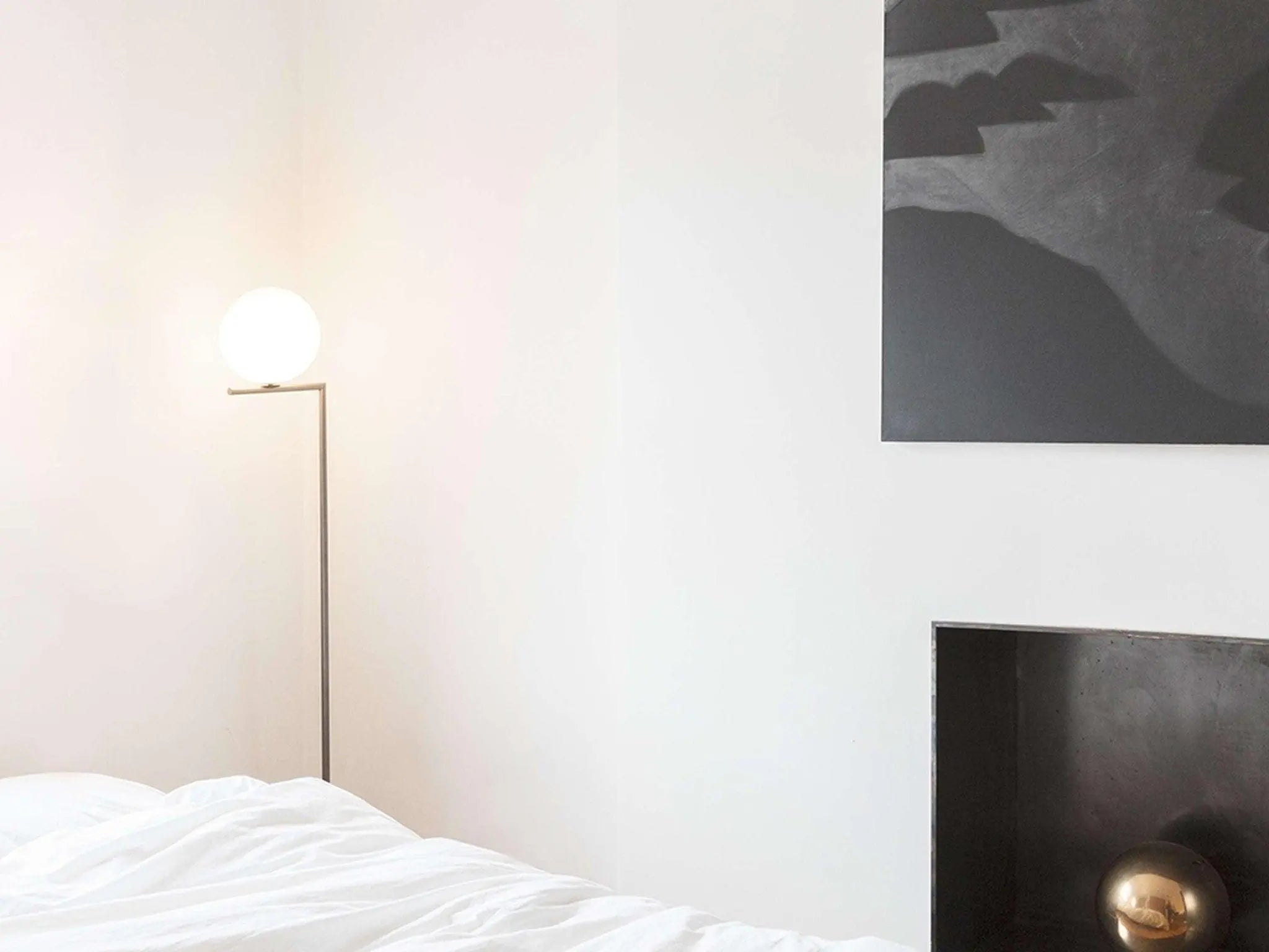 Lampa podłogowa IC LIGHTS chromowany – Flos