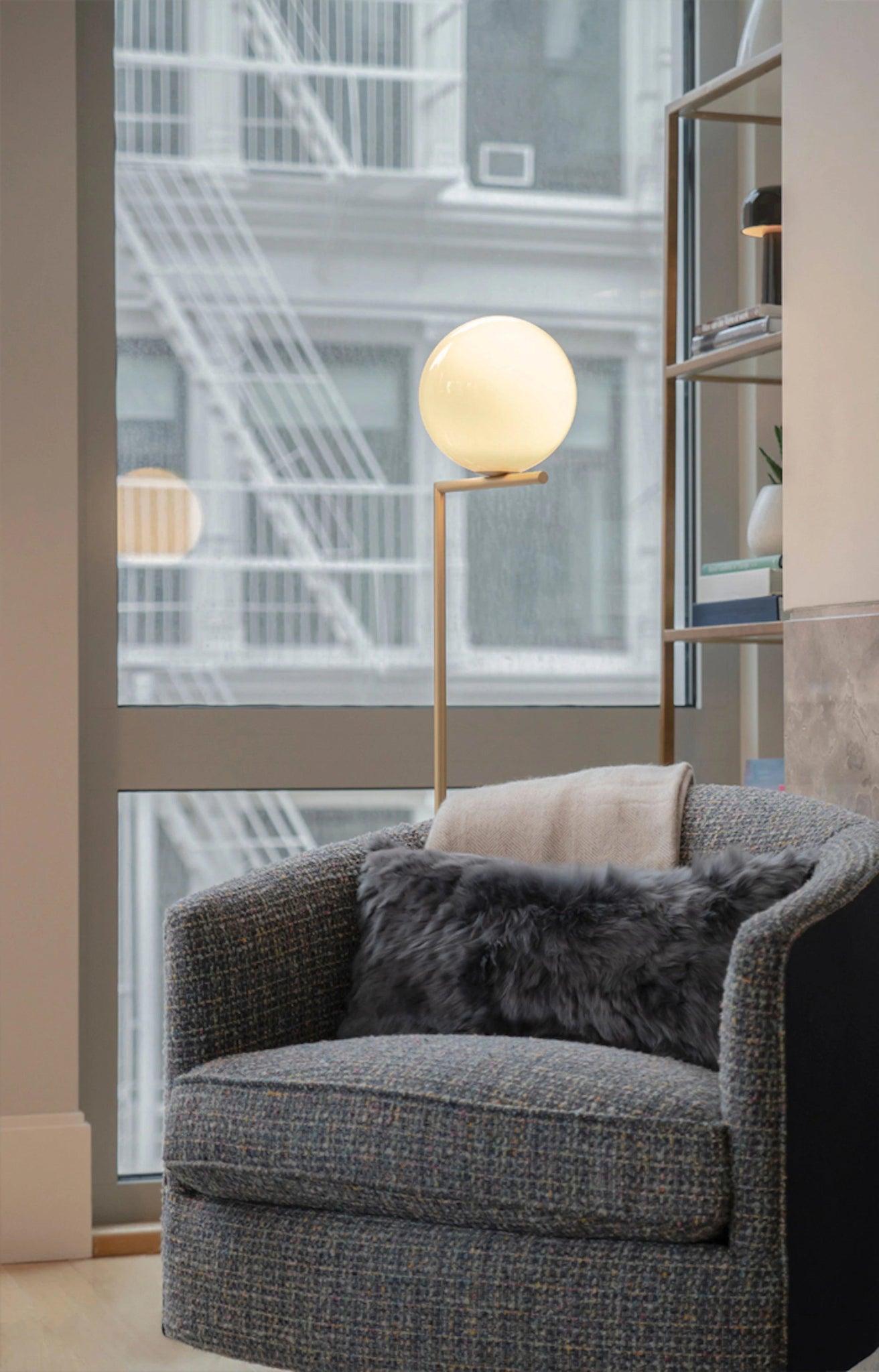 Lampa podłogowa IC LIGHTS mosiężny – Flos