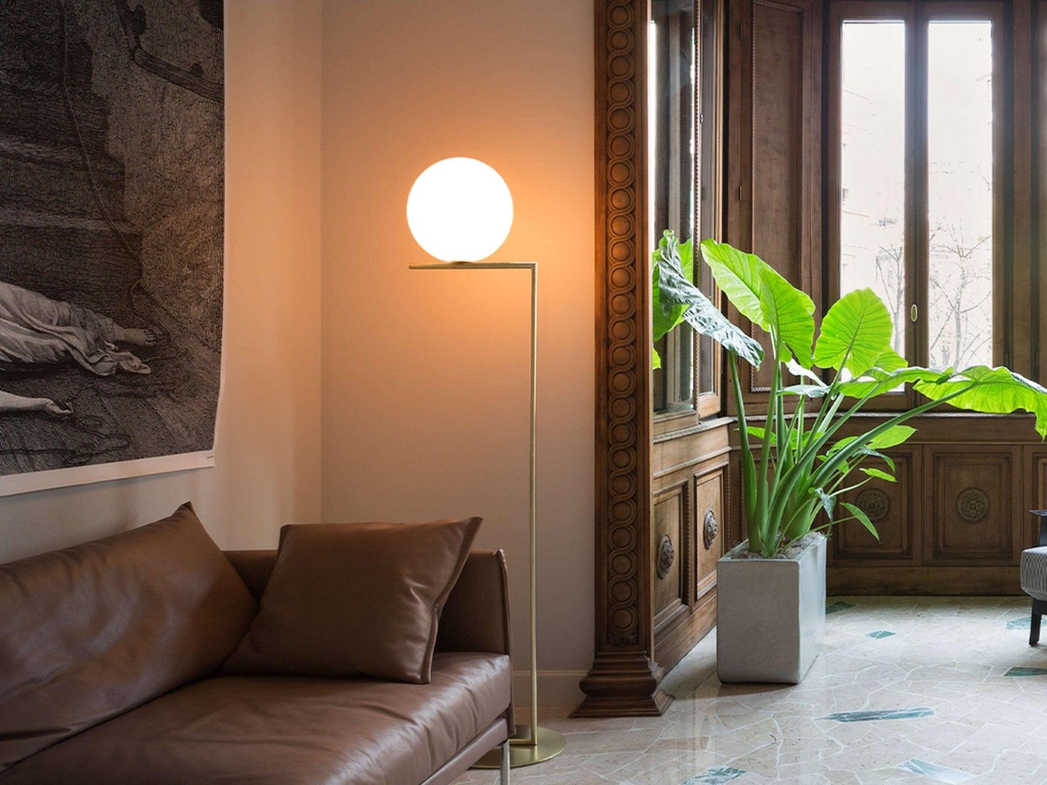 Lampa podłogowa IC LIGHTS mosiężny – Flos