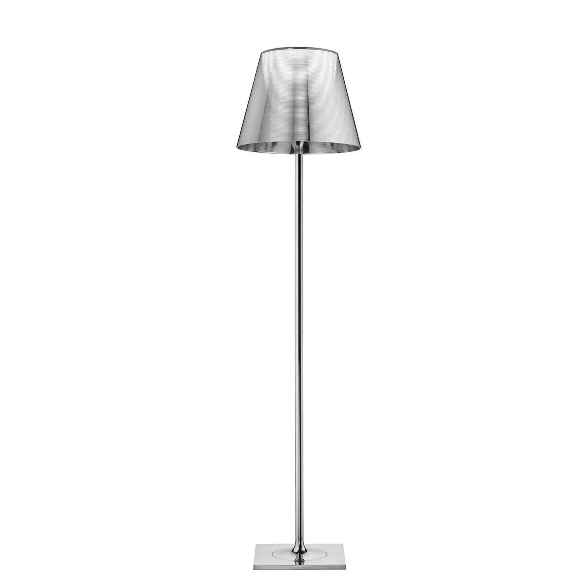 Lampa podłogowa do czytania KTRIBE srebrny – Flos