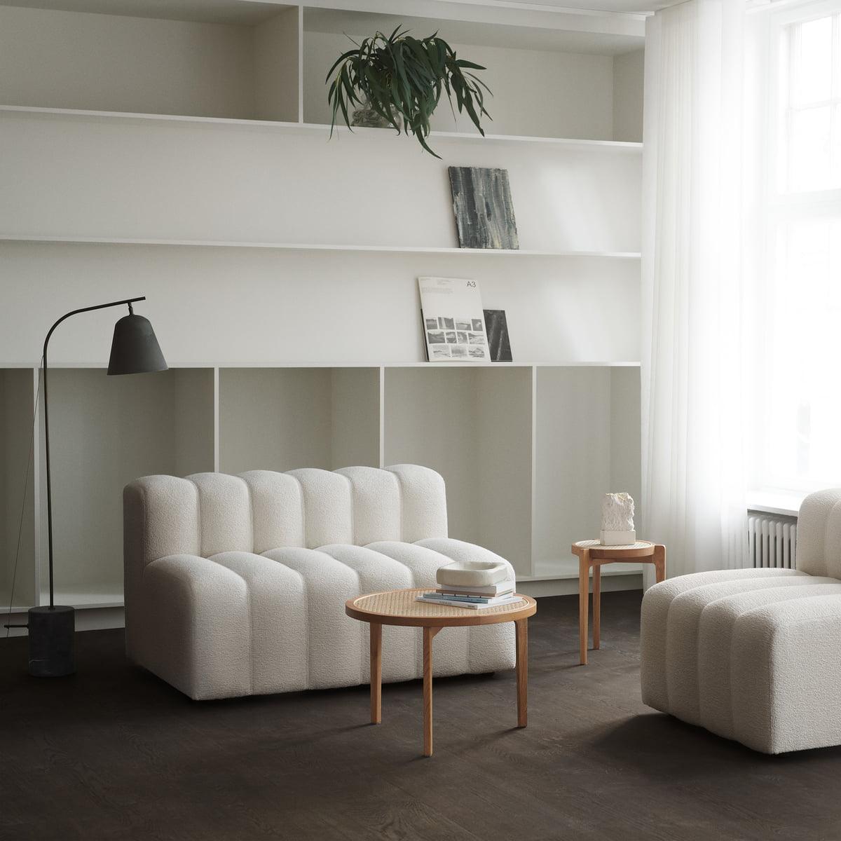 Lampa podłogowa LINE ONE szary marmur NORR11 Eye on Design