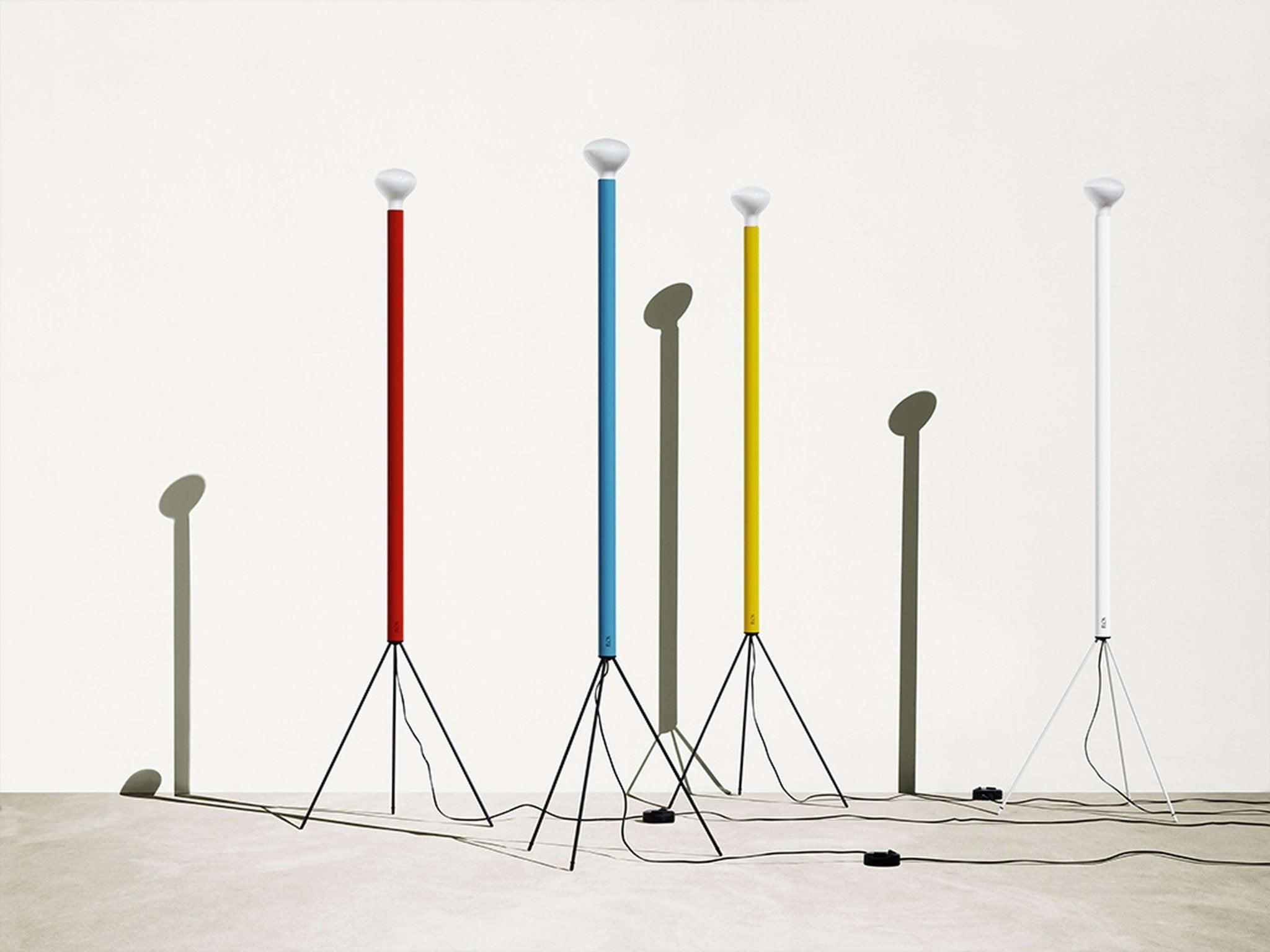 Lampa podłogowa LUMINATOR antracytowy Flos Eye on Design