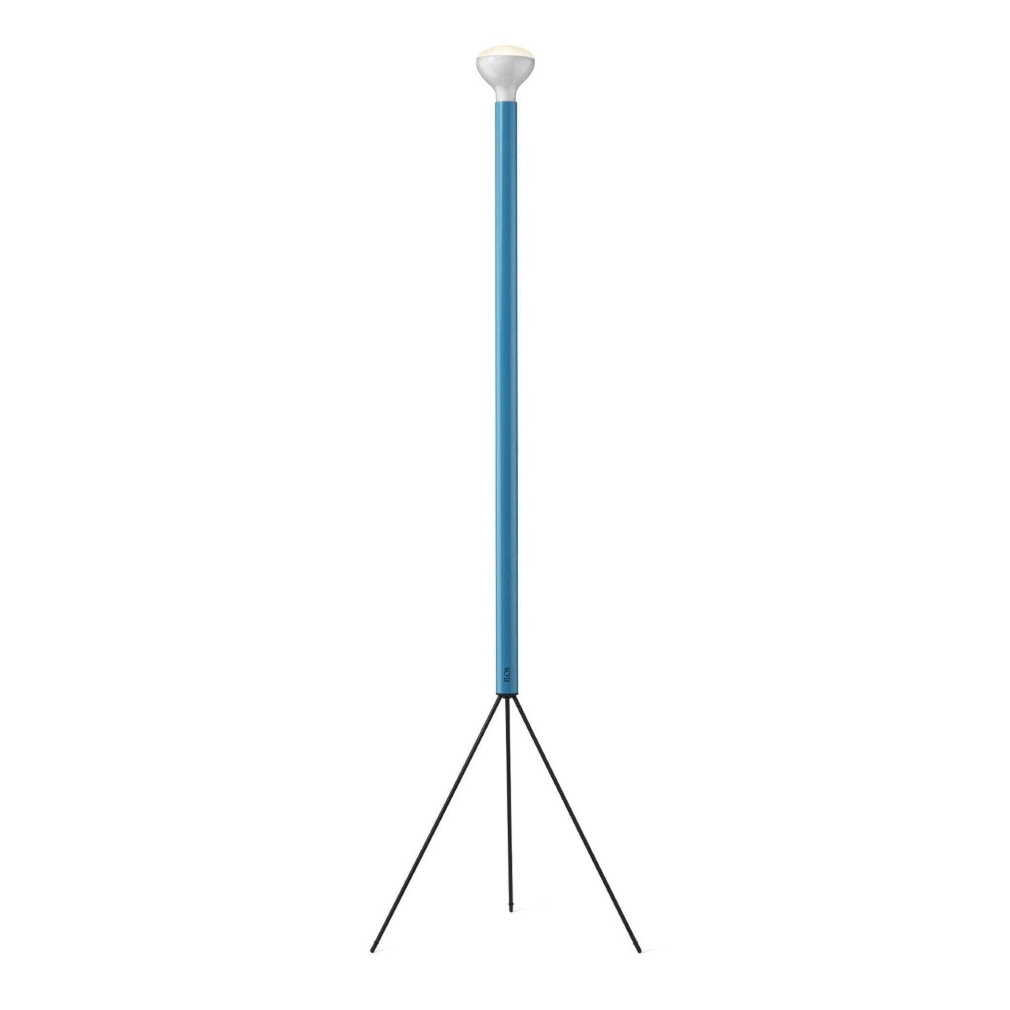 Lampa podłogowa LUMINATOR niebieski – Flos