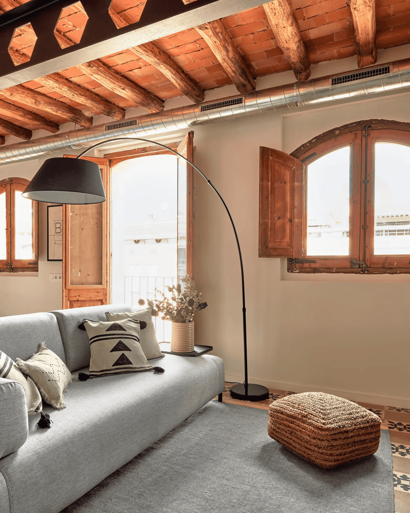 Lampa podłogowa MAY czarny La Forma Eye on Design