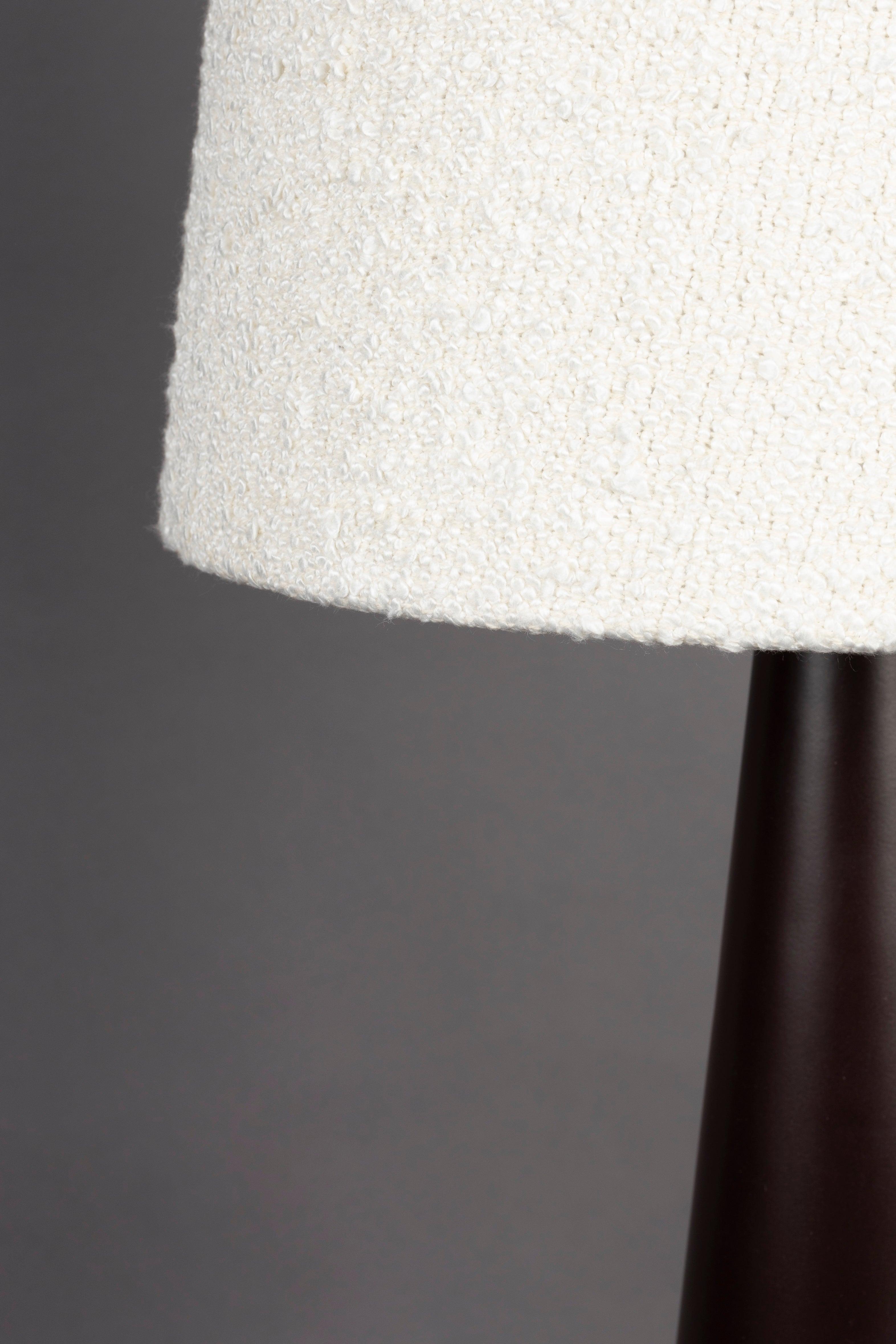 Lampa podłogowa MIKI biały boucle – Dutchbone