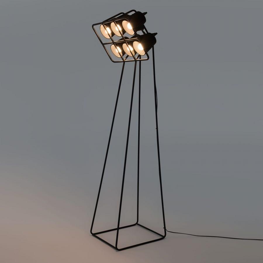 Lampa podłogowa MULTILAMP czarny Seletti Eye on Design