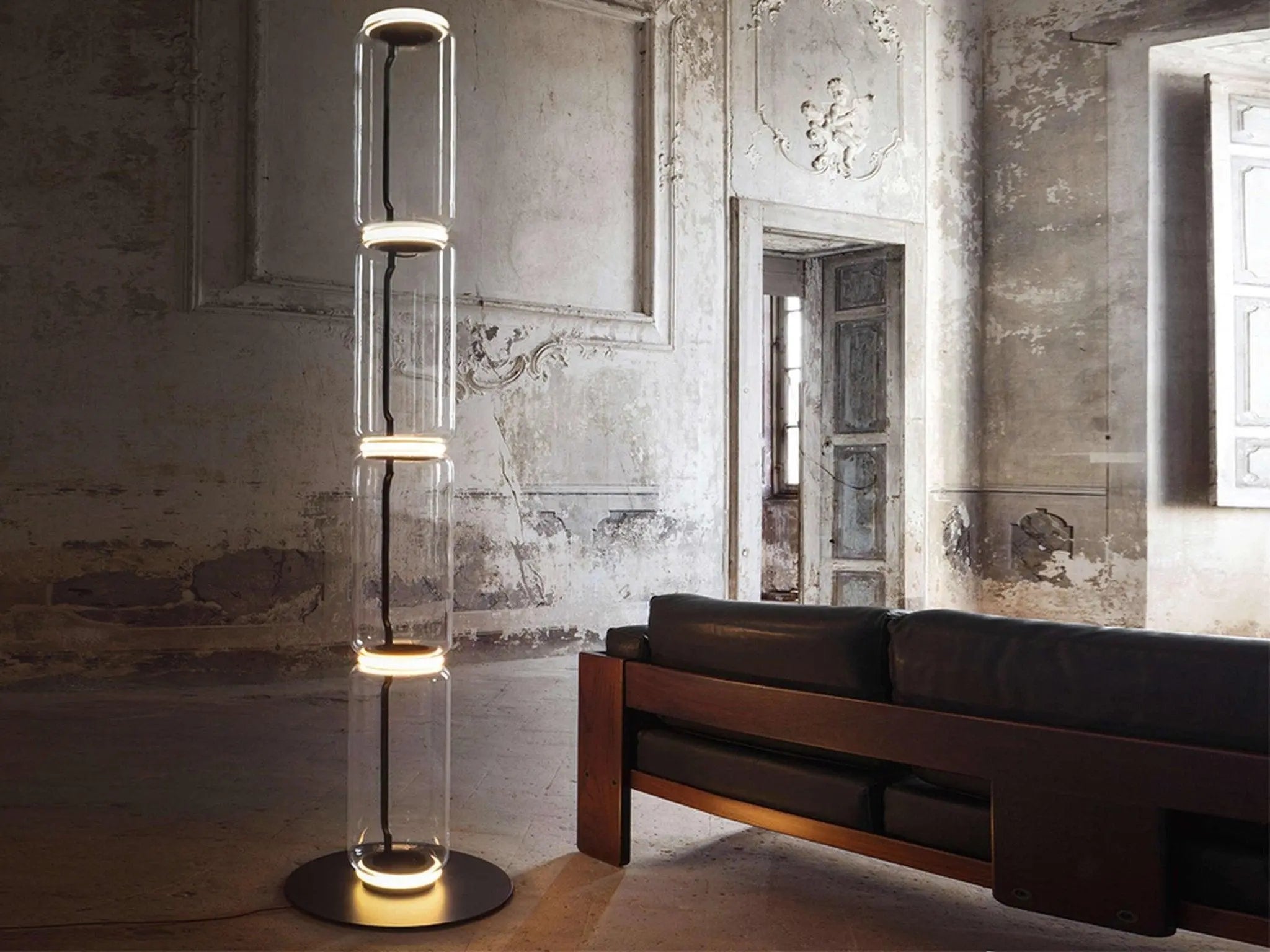 Lampa podłogowa NOCTAMBULE szkło – Flos