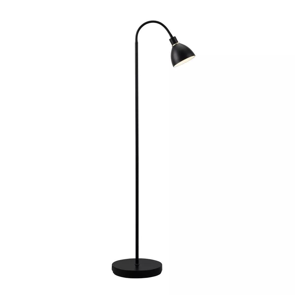 Lampa podłogowa pojedyncza RAY czarny Nordlux Eye on Design