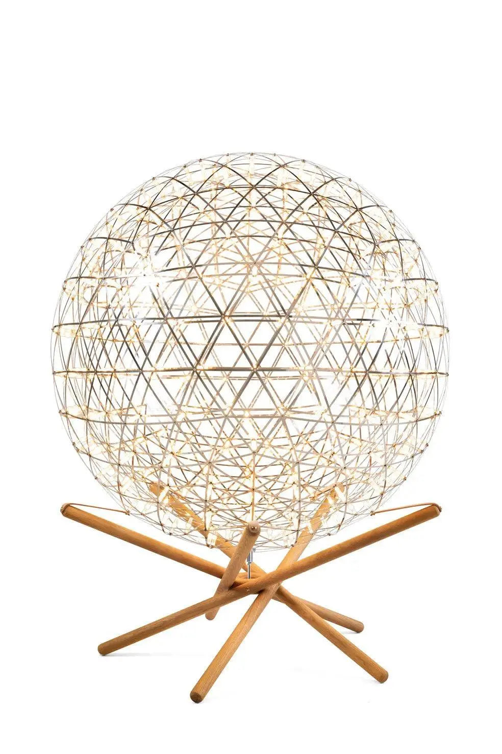 Lampa podłogowa RAIMOND II TENSEGRITY stal nierdzewna – Moooi