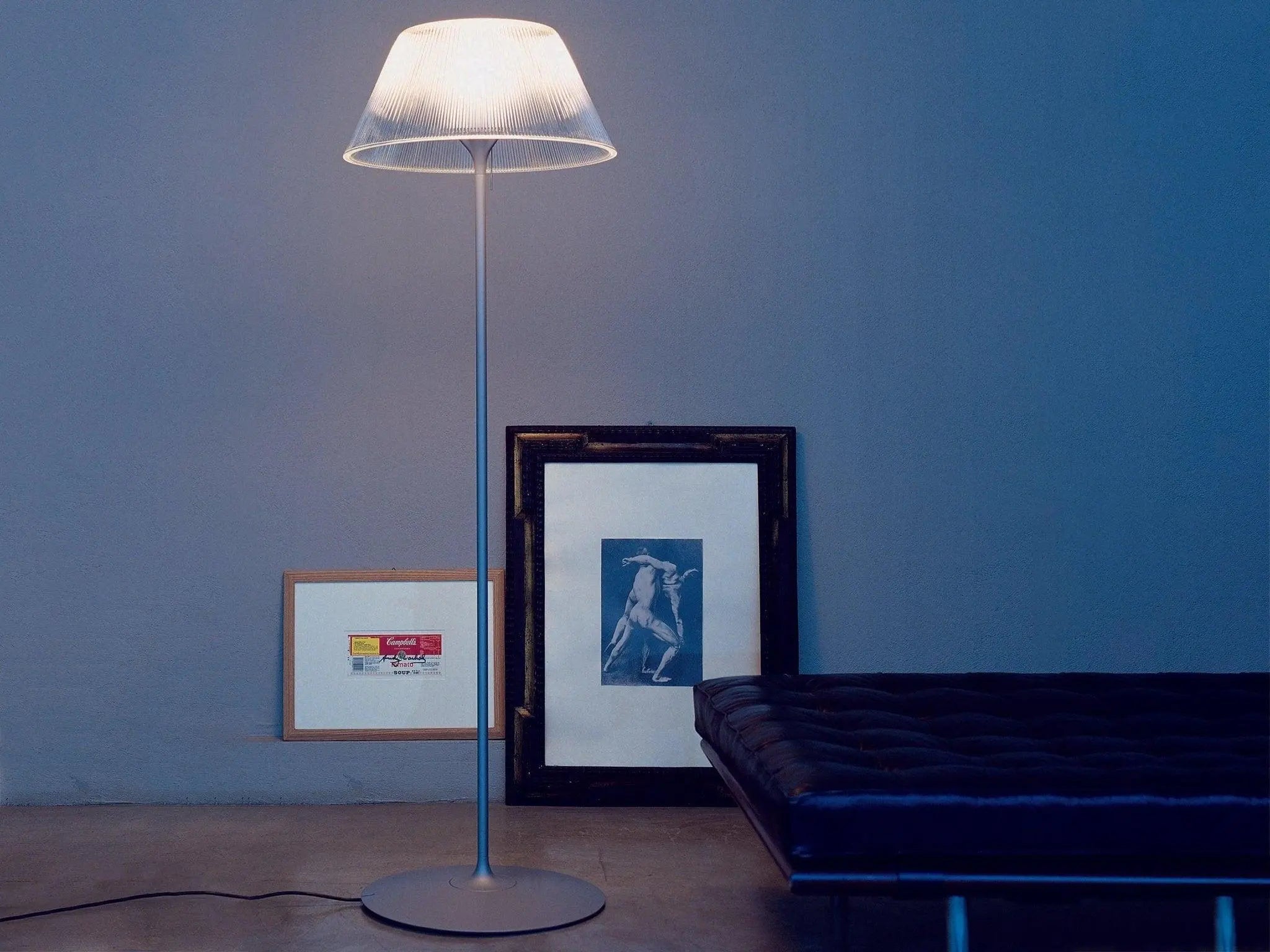 Lampa podłogowa ROMEO MOON szkło – Flos