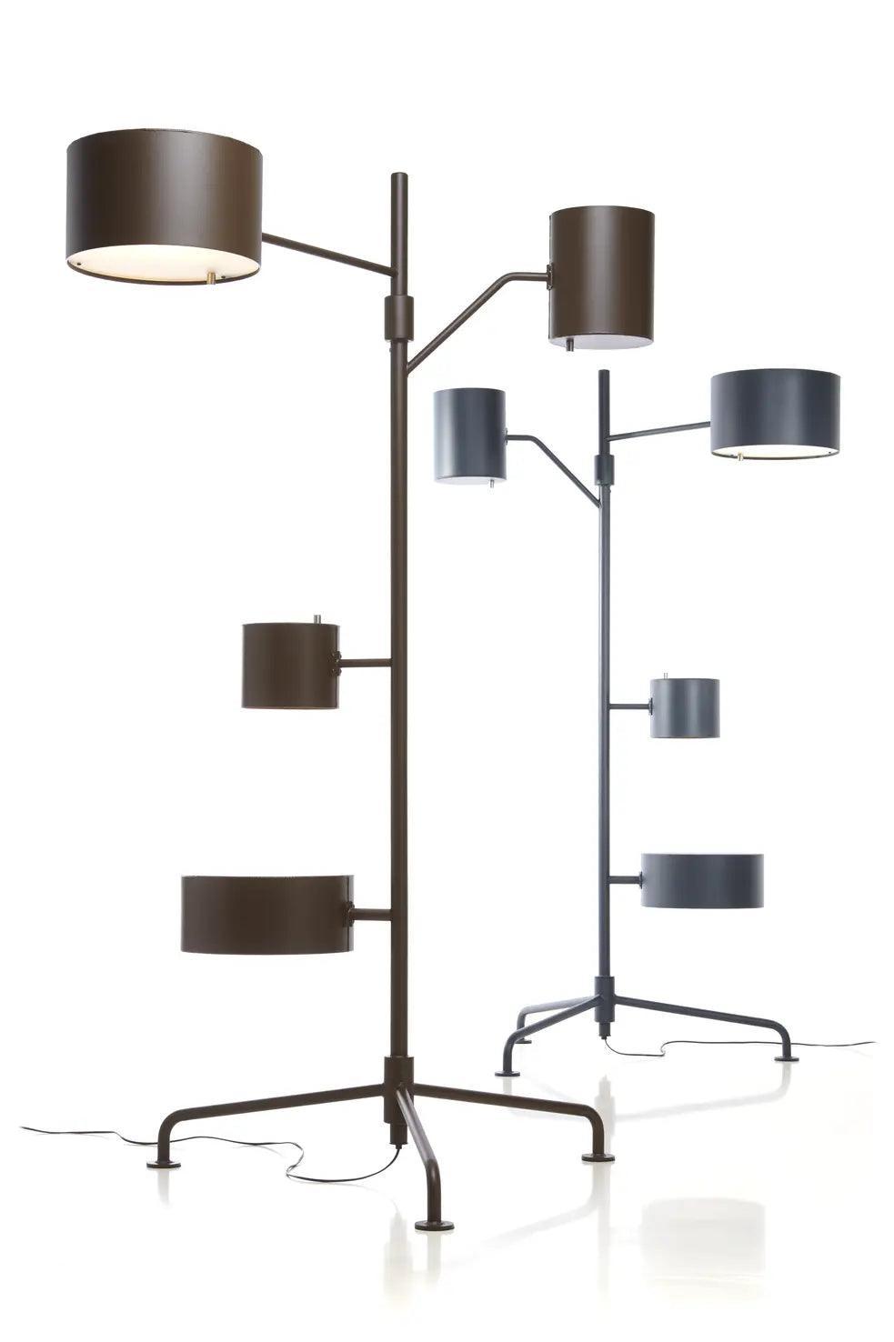 Lampa podłogowa STATISTOCRAT żelazny szary – Moooi