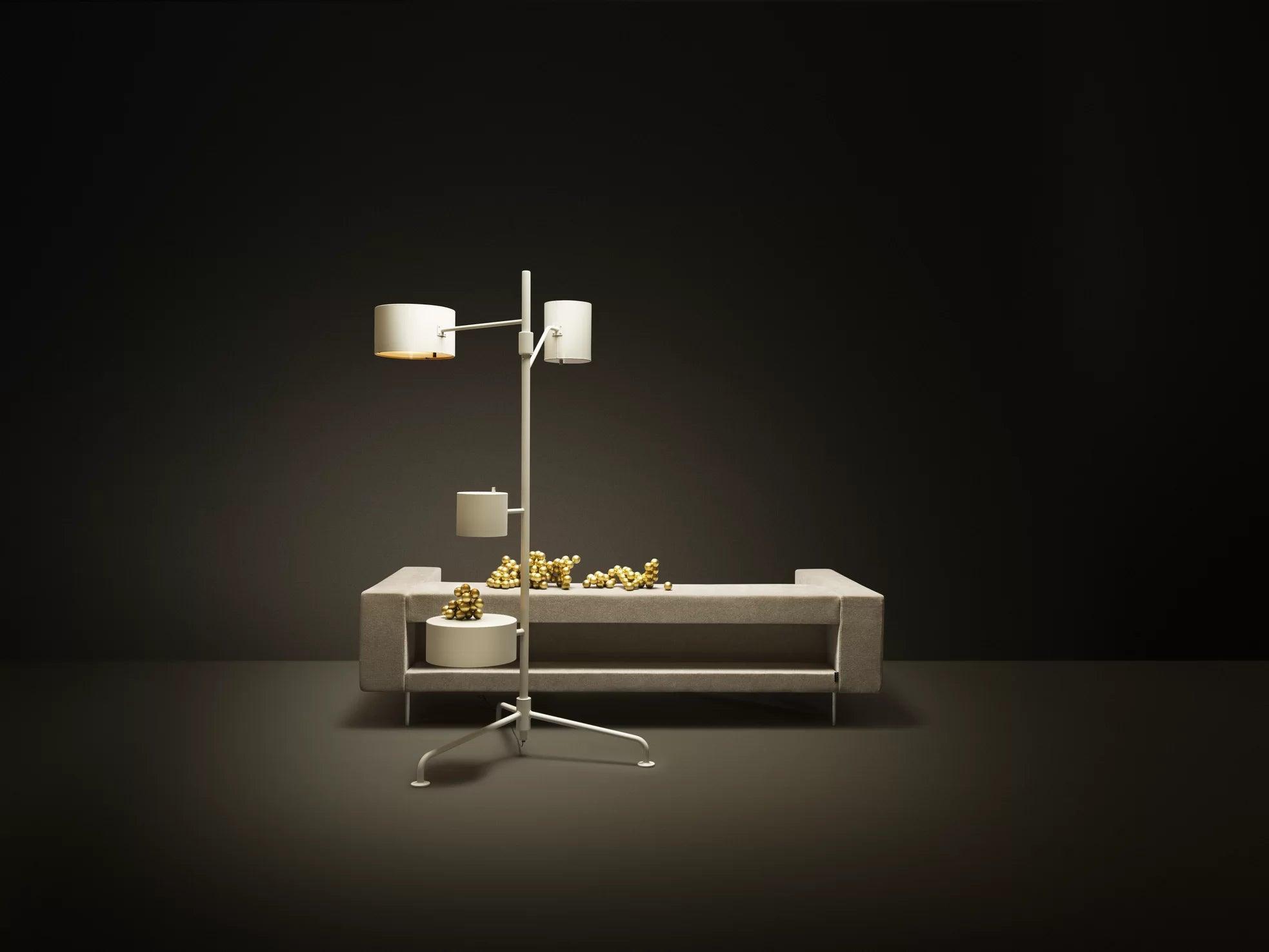 Lampa podłogowa STATISTOCRAT zielony trawiasty Moooi Eye on Design