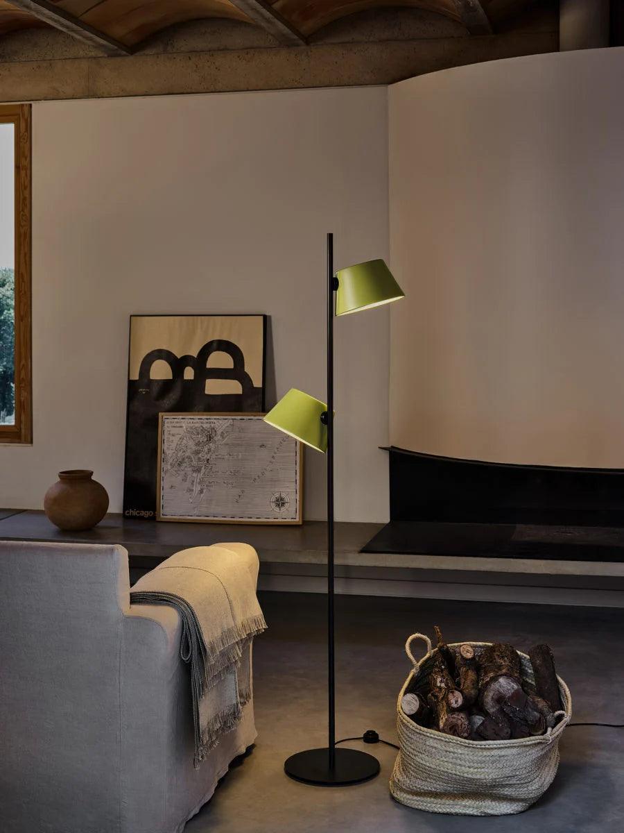 Lampa podłogowa TAM TAM czarny Marset Eye on Design