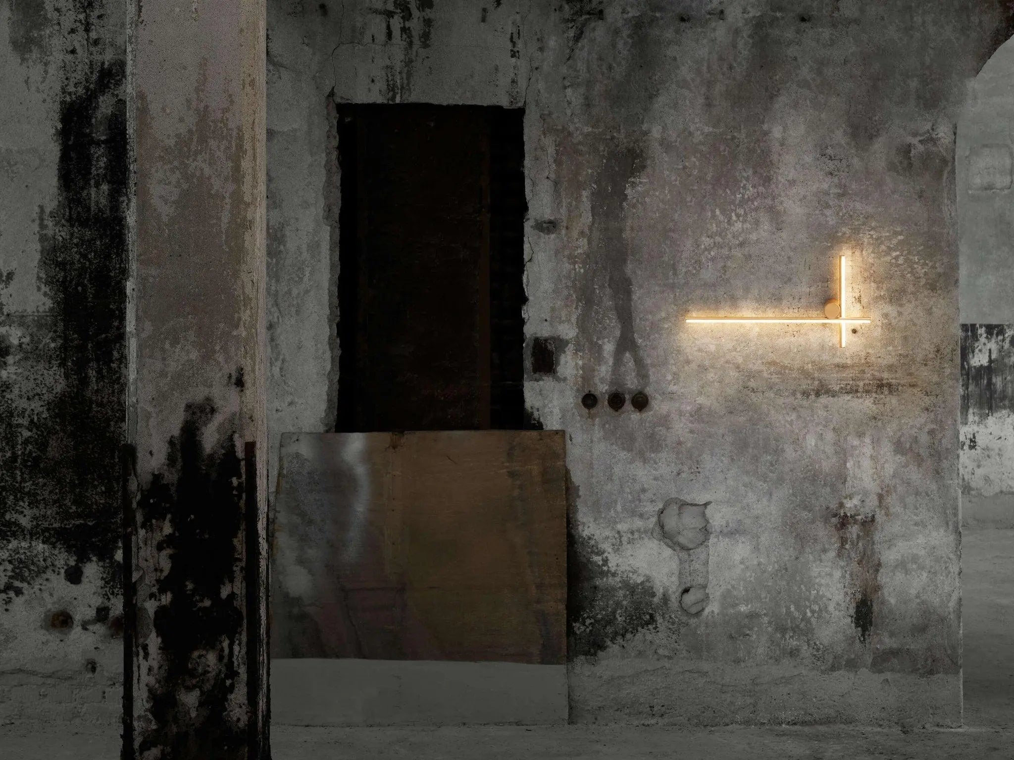 Lampa ścienna COORDINATES 2 srebrny – Flos