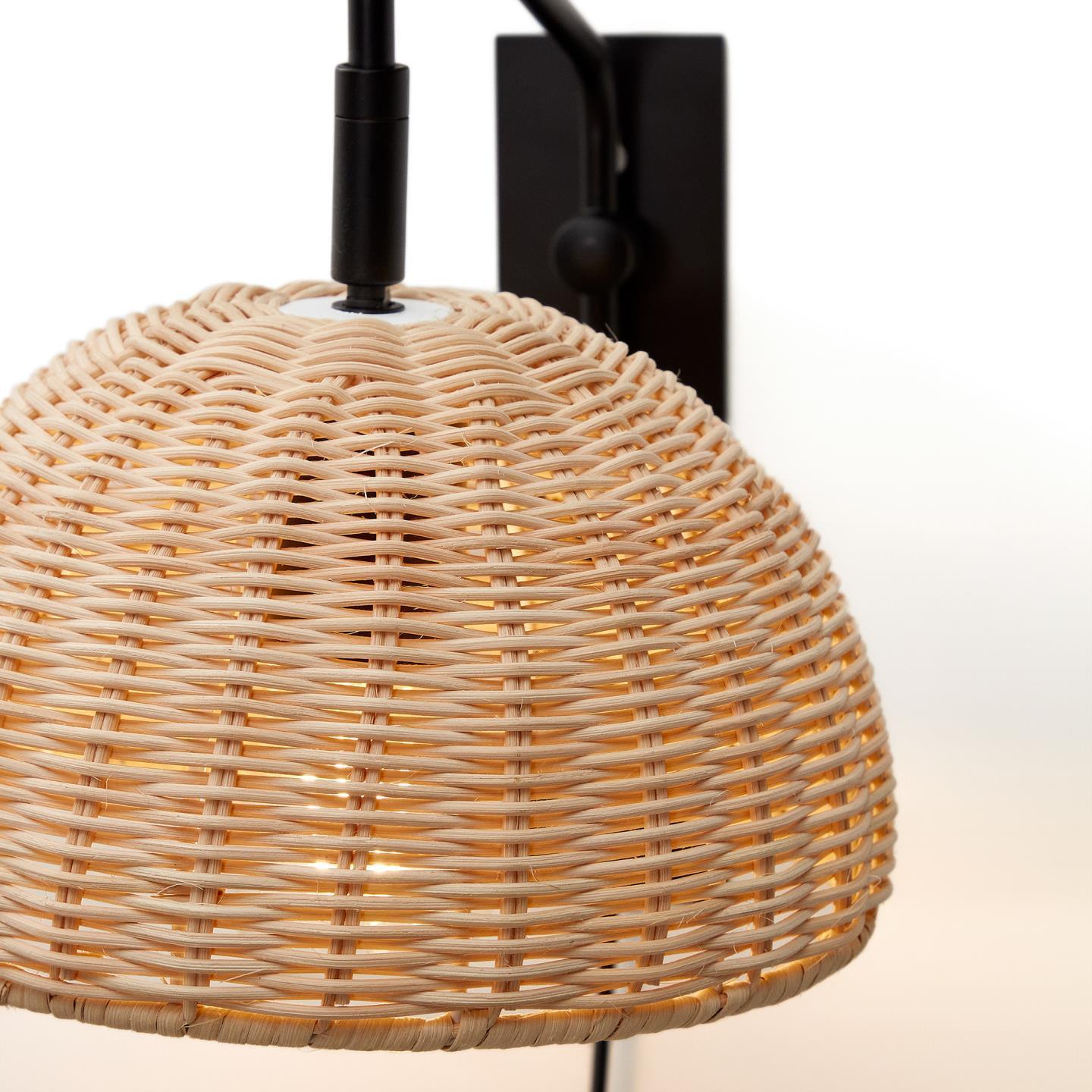 Lampa ścienna DAMILA czarny La Forma Eye on Design