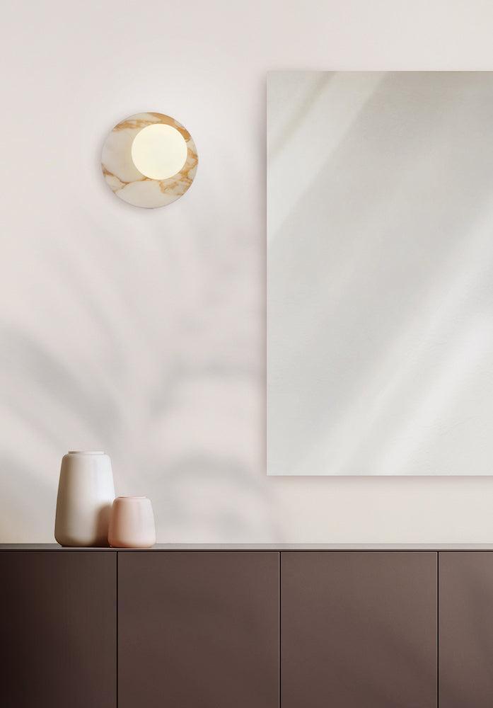 Lampa ścienna EMMA biały marmur Contardi Eye on Design