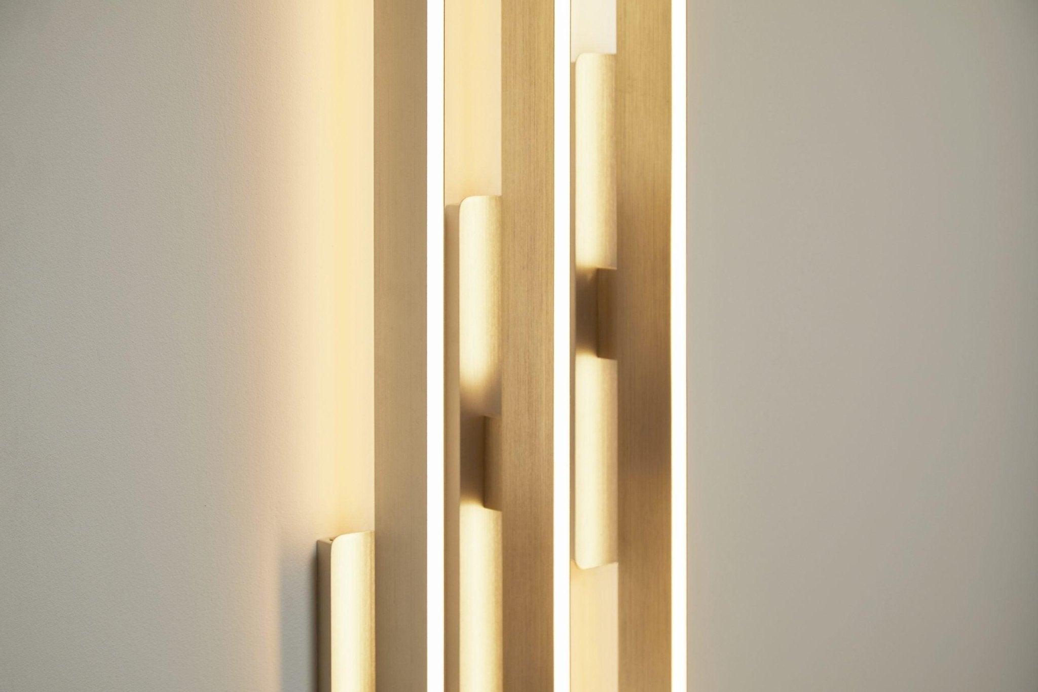 Lampa ścienna FLY satynowy złoty Contardi Eye on Design