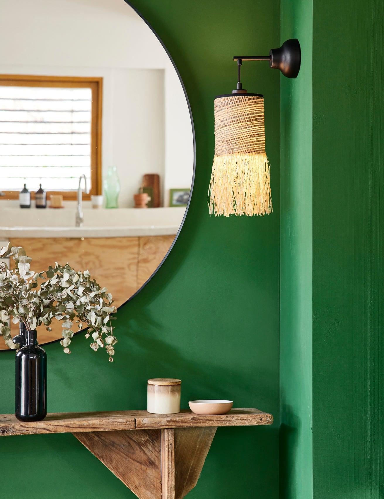 Lampa ścienna FORMENTERA bananowiec i rafia Market Set Eye on Design