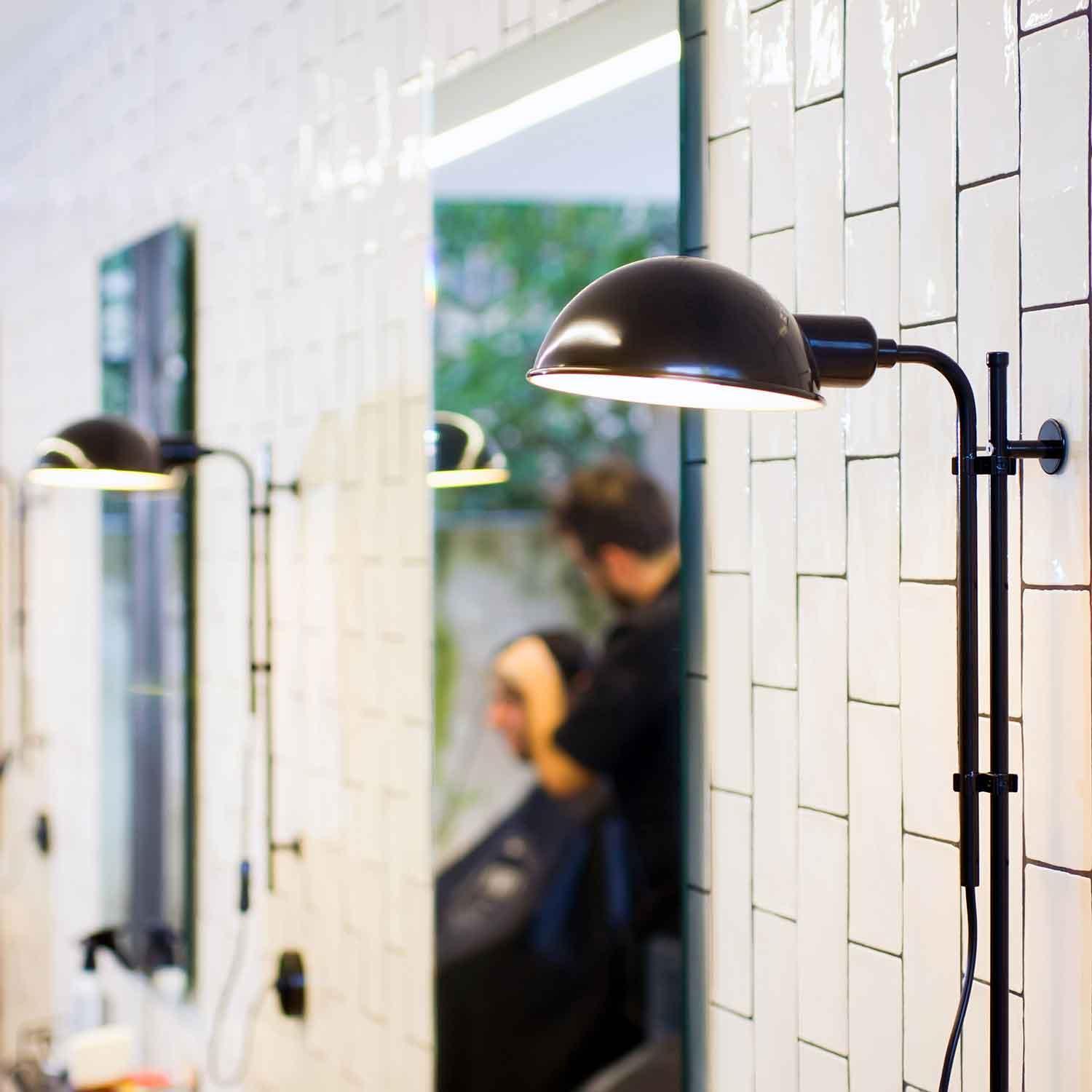 Lampa ścienna FUNICULI czarny Marset Eye on Design