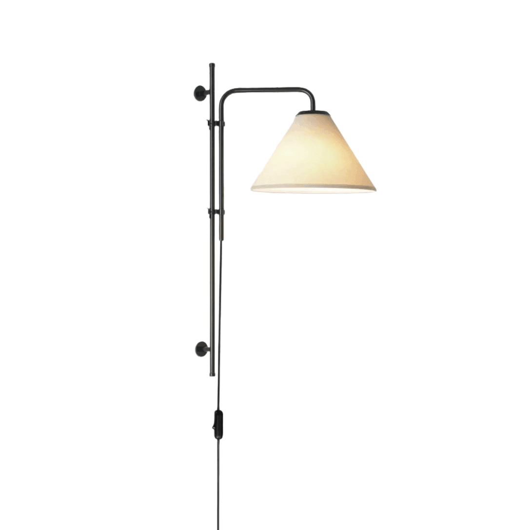 Lampa ścienna FUNICULI FABRIC piaskowy Marset Eye on Design