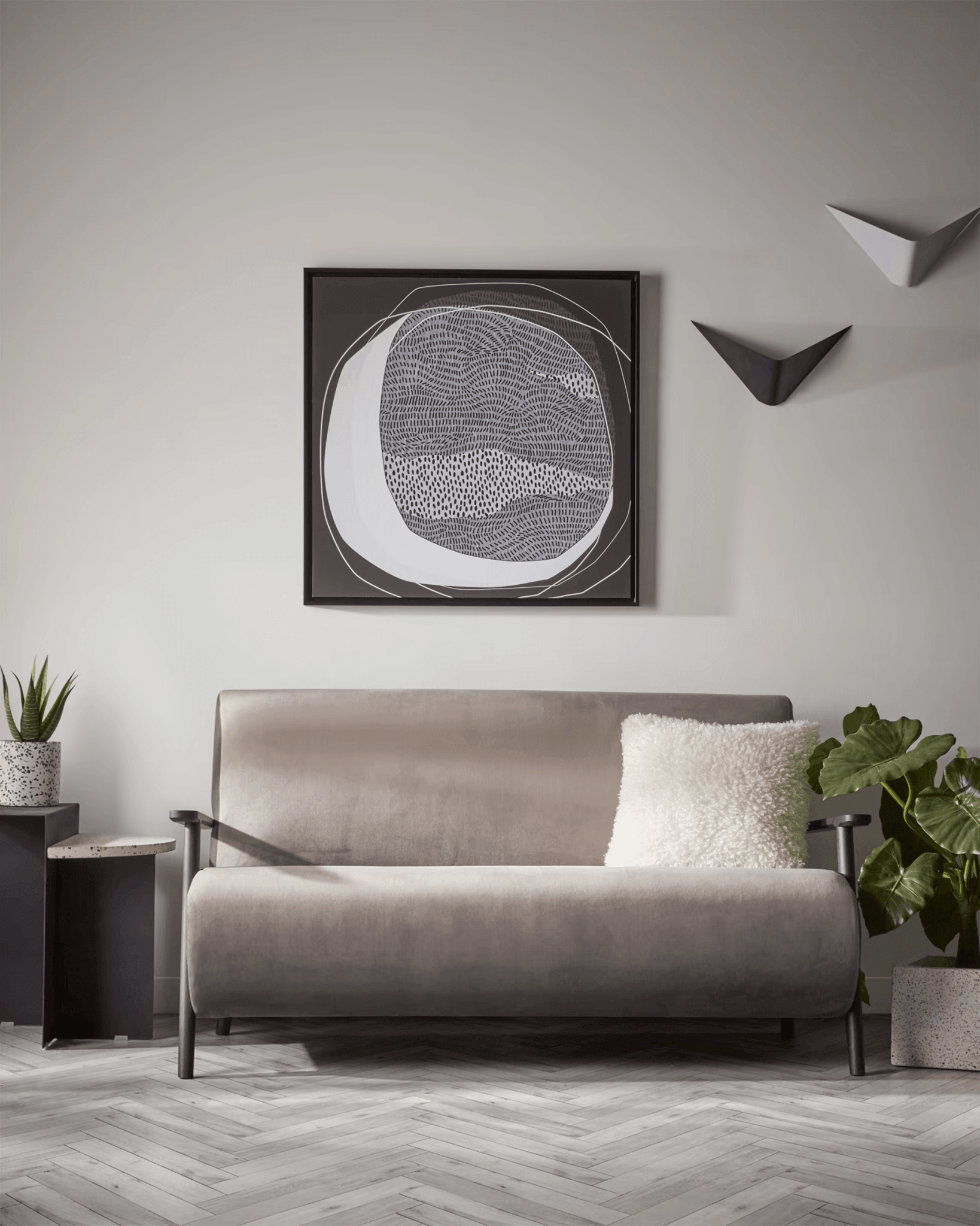 Lampa ścienna GINEBRA biały La Forma Eye on Design