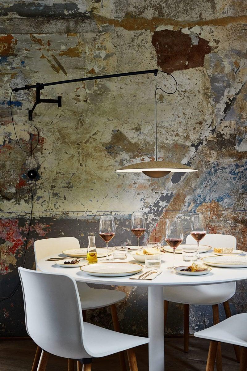 Lampa ścienna GINGER XL jasnobrązowy Marset Eye on Design