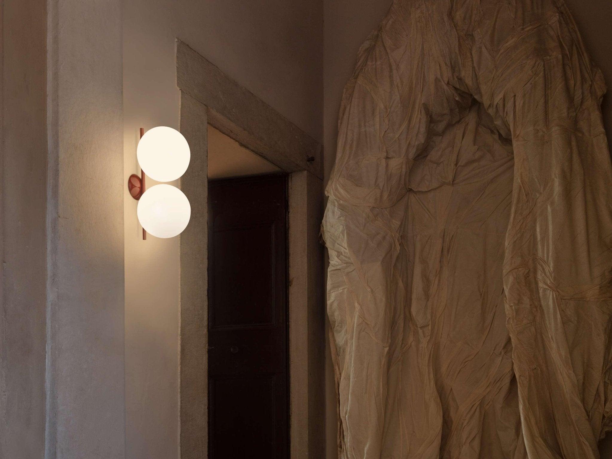 Lampa ścienna IC LIGHTS DOUBLE czarny Flos Eye on Design