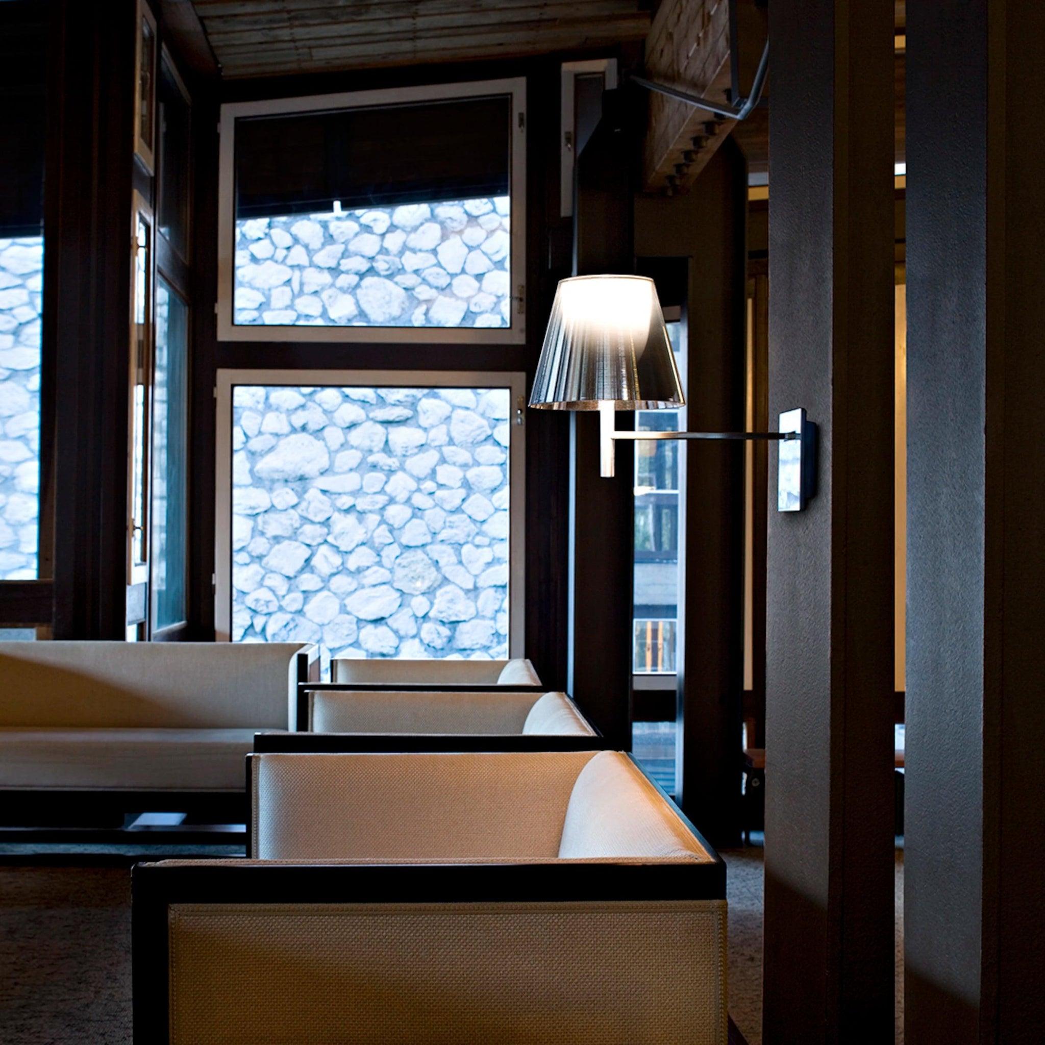 Lampa ścienna KTRIBE srebrny Flos Eye on Design