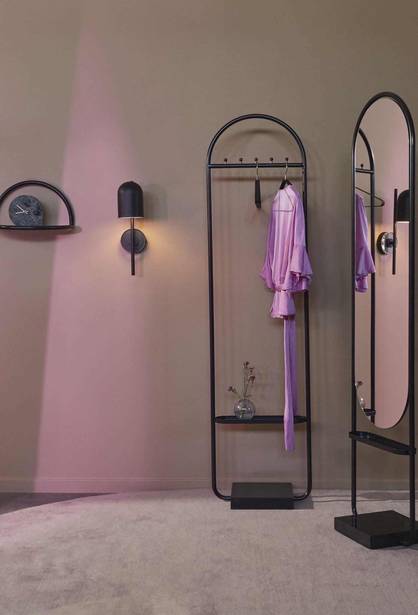 Lampa ścienna LUCEO czarny AYTM Eye on Design