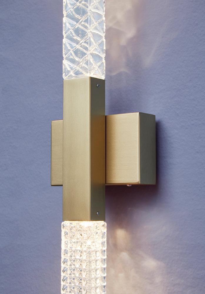 Lampa ścienna MIKADO SOLO satynowy mosiądz Contardi Eye on Design