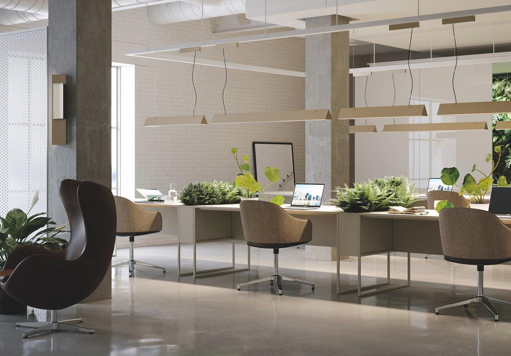 Lampa ścienna STICK DOUBLE satynowy złoty Contardi Eye on Design