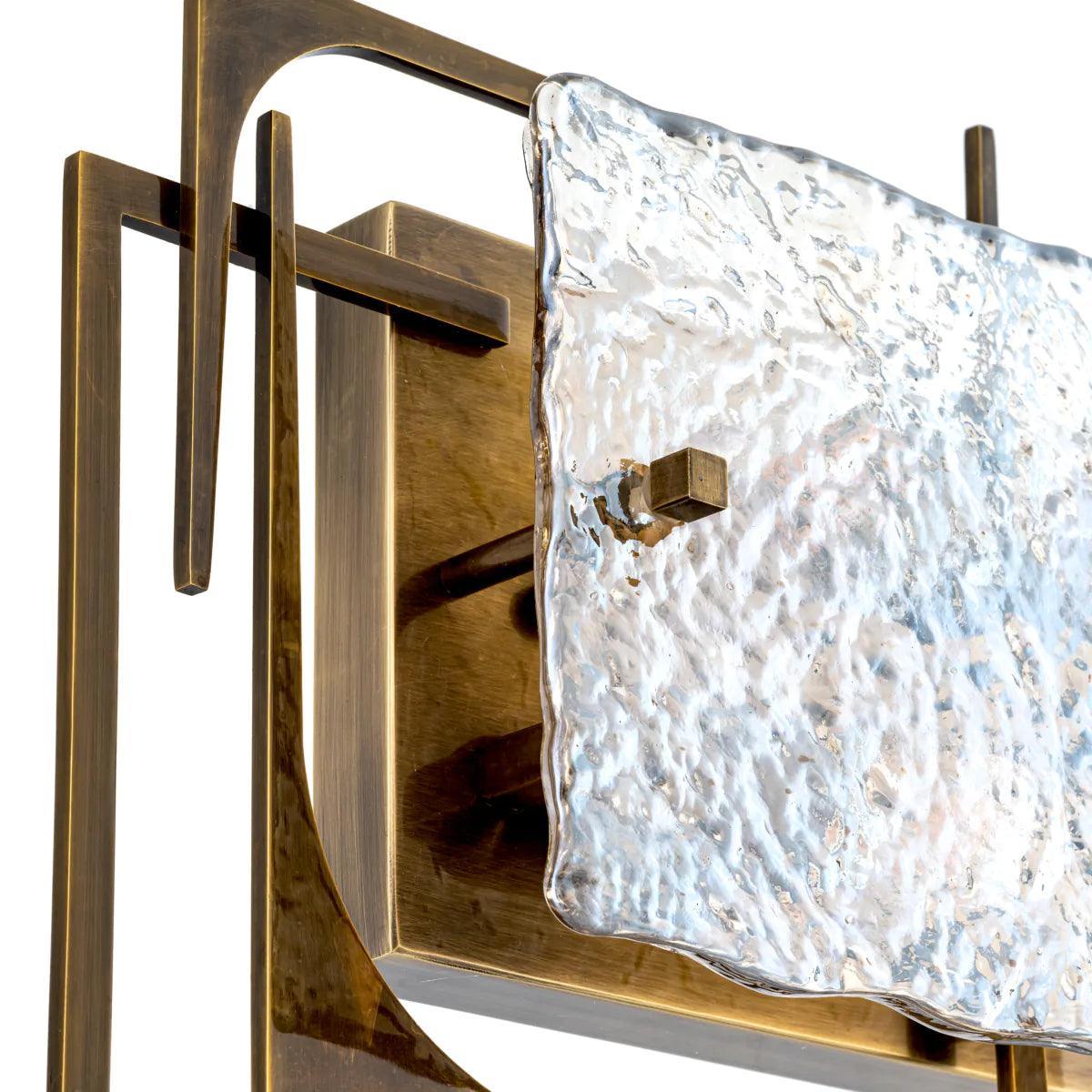 Lampa ścienna ZENO mosiężny Eichholtz Eye on Design