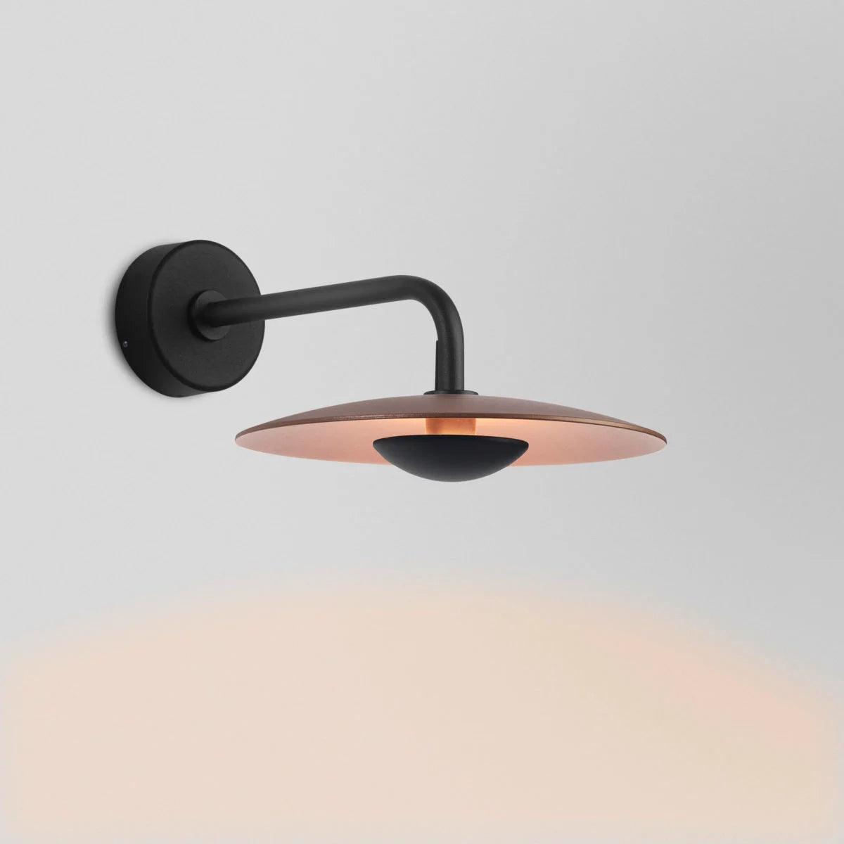 Lampa ścienna zewnętrzna GINGER rdzawobrązowy Marset Eye on Design