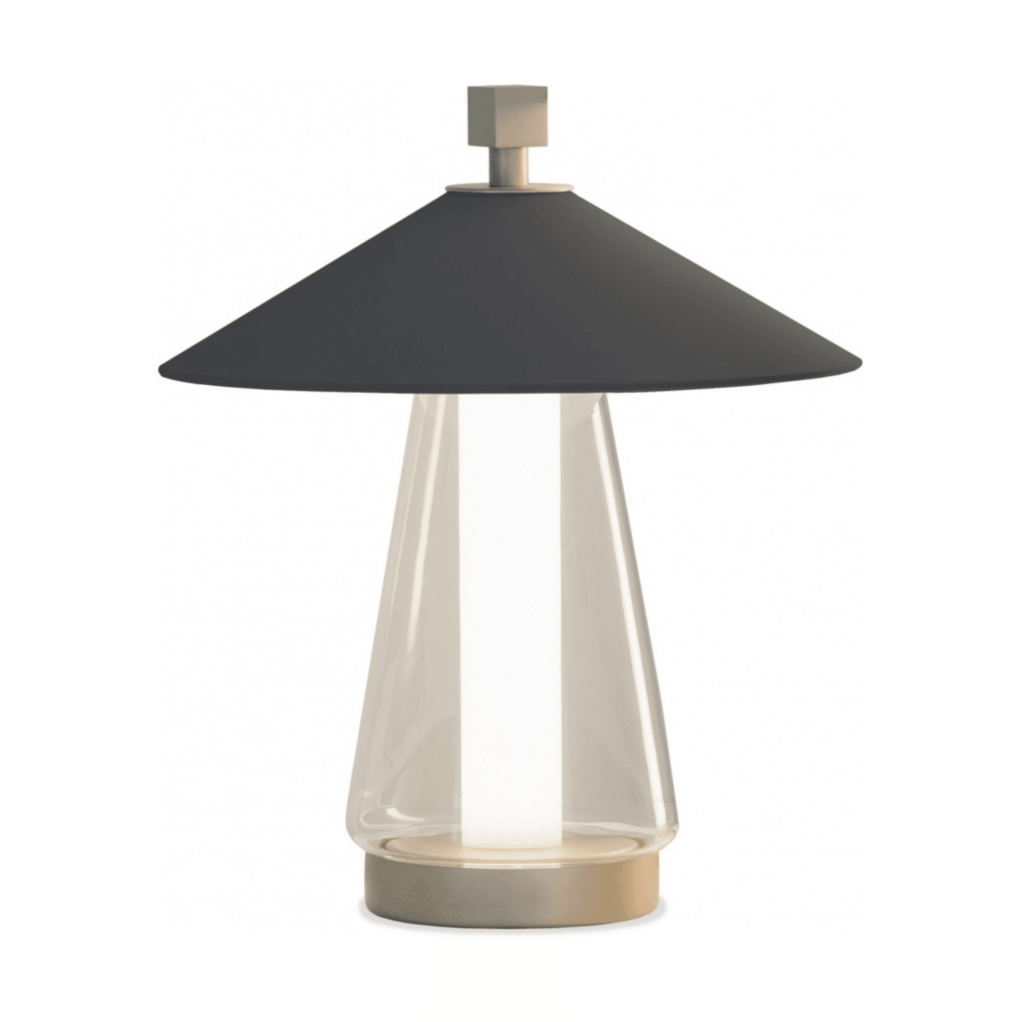 Lampa stołowa ASIA antracytowy Contardi S satynowy złoty Eye on Design