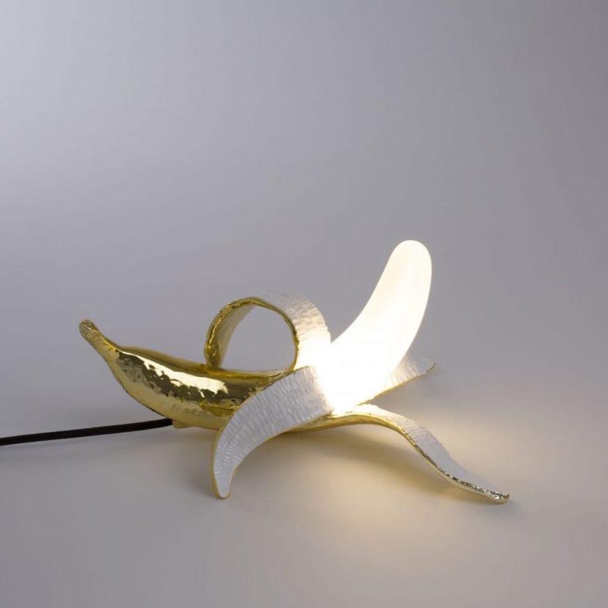 Lampa stołowa BANANA DEWEY złoty Seletti Eye on Design
