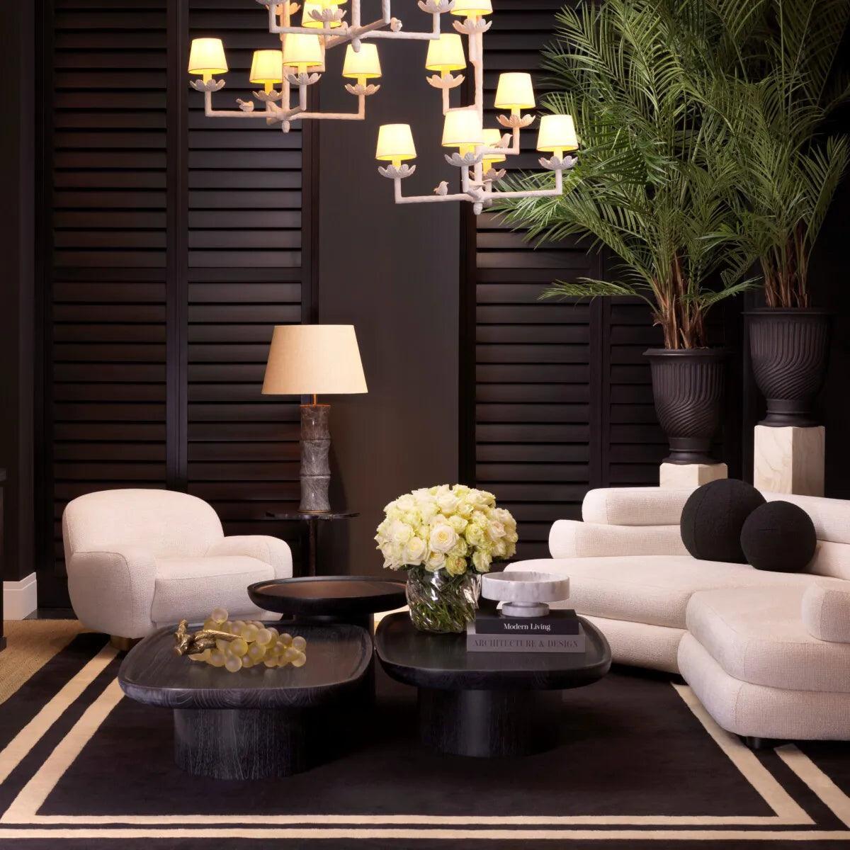 Lampa stołowa BONNY szary marmur Eichholtz Eye on Design