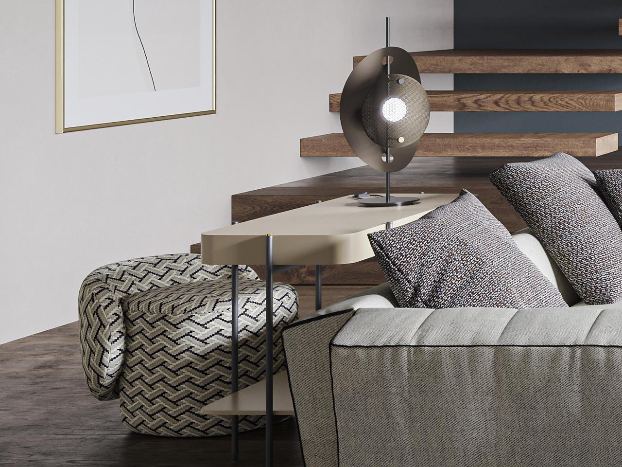 Lampa stołowa COROLLE brązowy Liu Jo Living Eye on Design