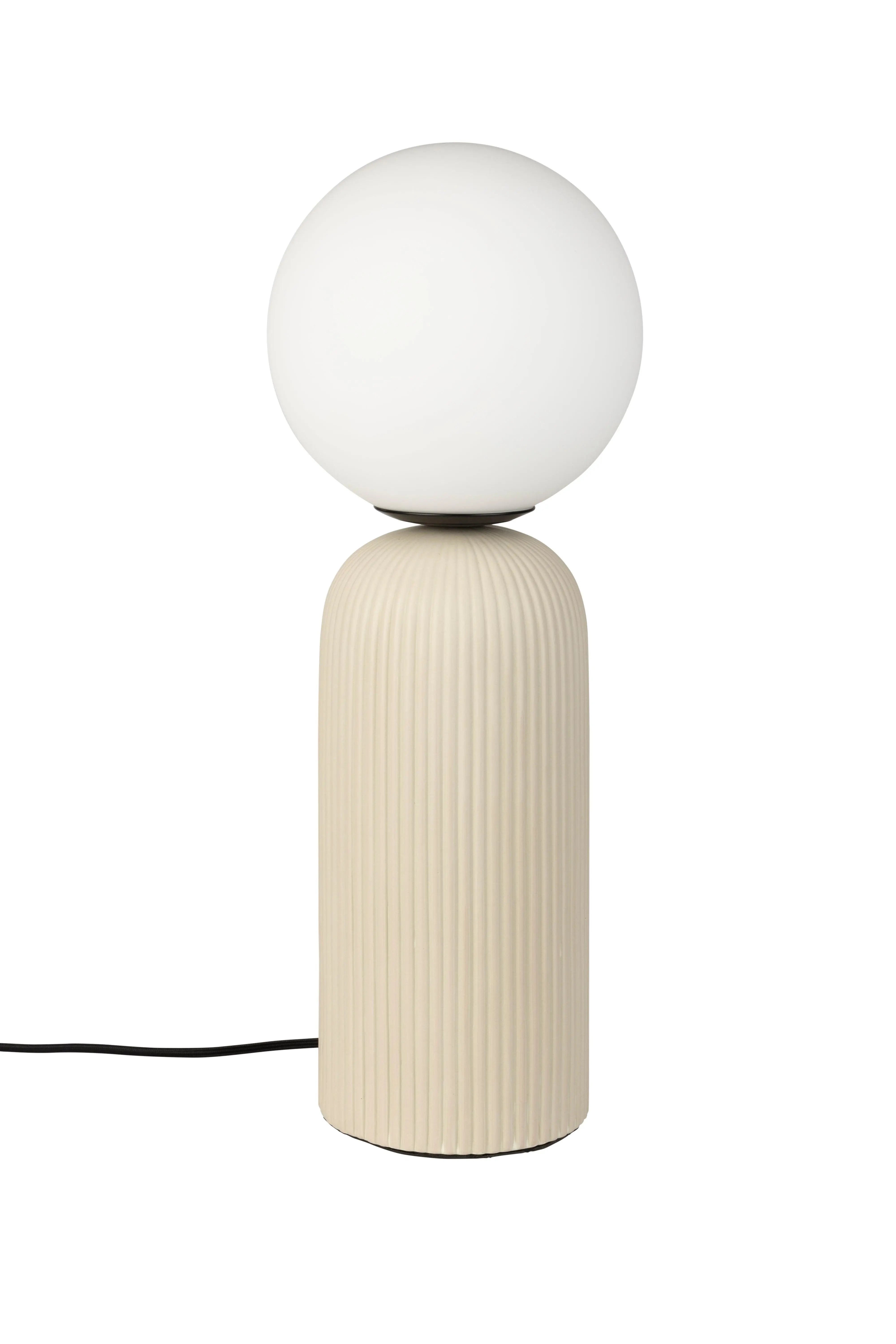 Dash Table Lamp M Brown Rice Zuiver Eye on Design