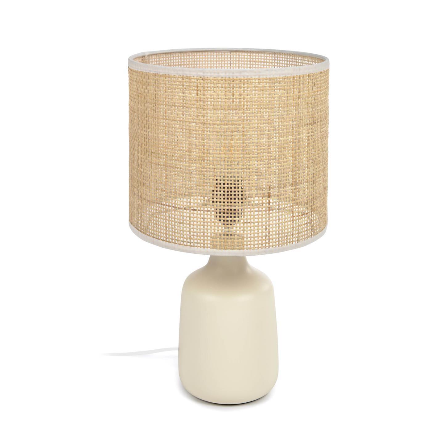 Lampa stołowa ERNA beżowy La Forma Eye on Design